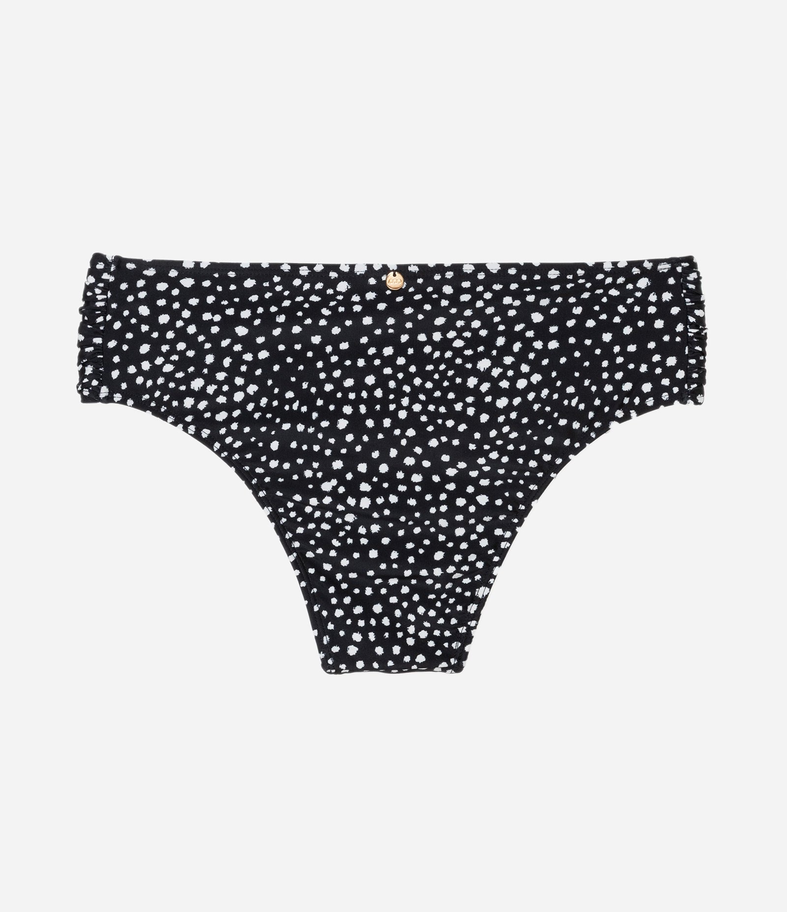 Biquíni Calcinha Sunkini em Microfibra Poá Preto 6