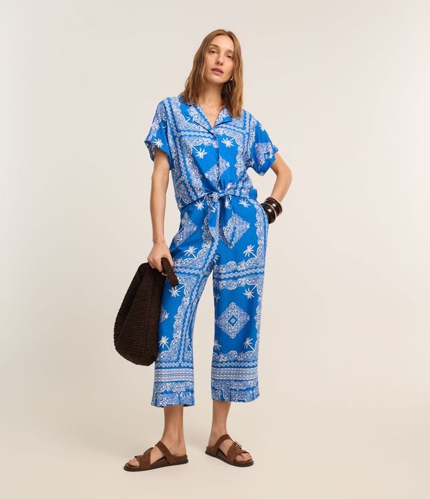 Cor: Azul | Tamanho: M