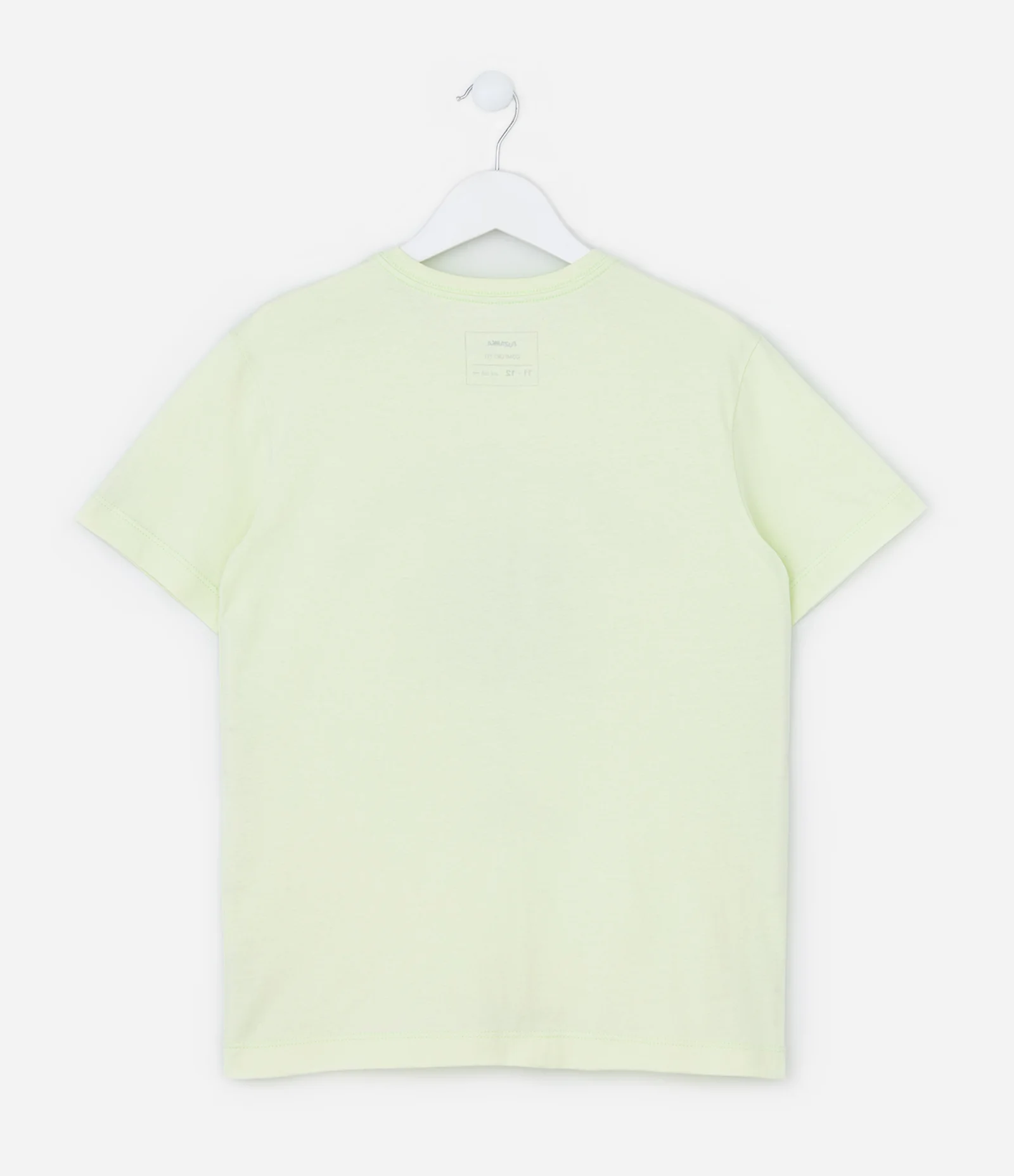 Camiseta Infantil com Lettering Palm Springs - Tam 5 a 14 Anos Verde 3