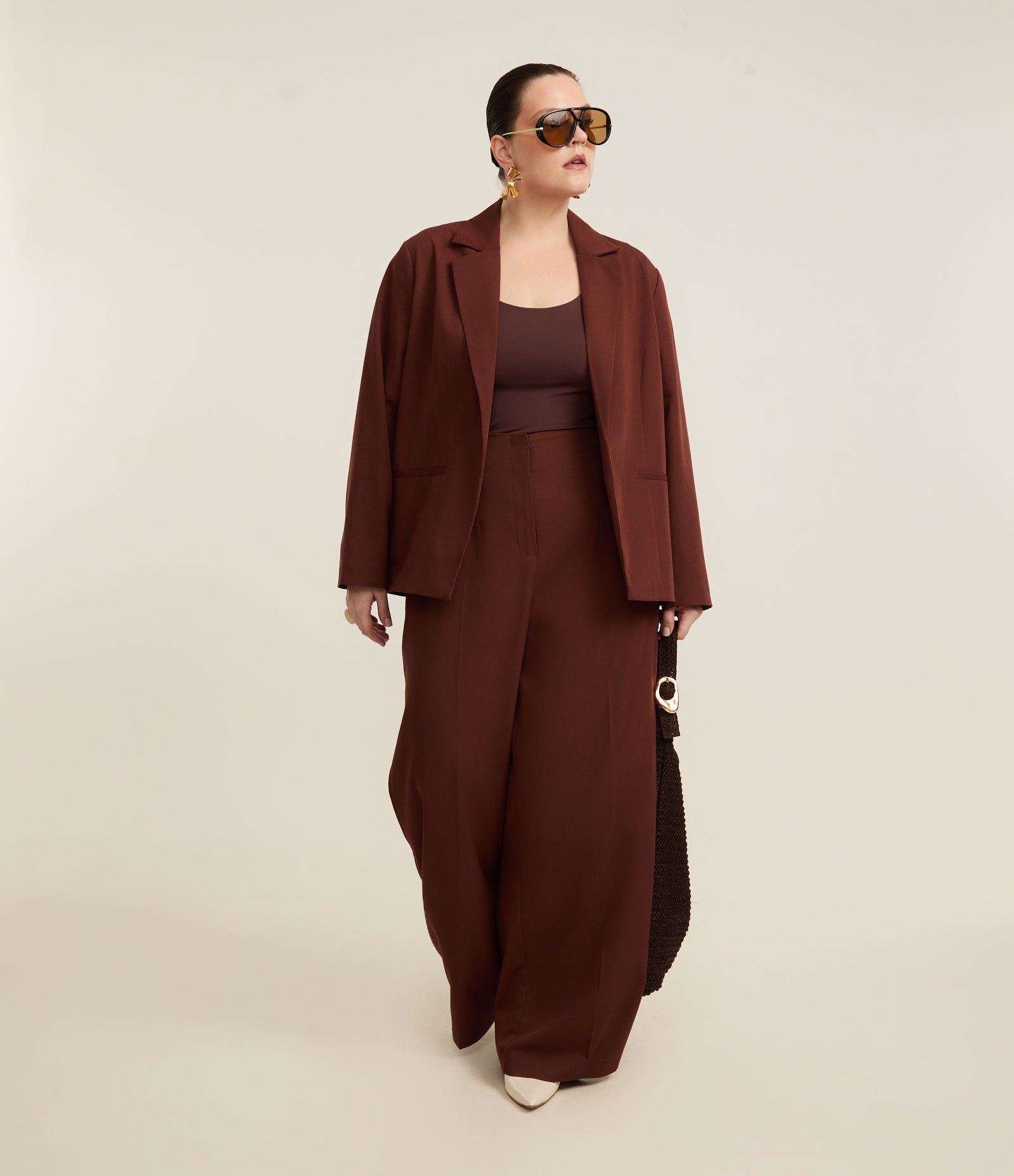 Blusa Regata em Poliamida com Alças Largas Curve & Plus Size 5