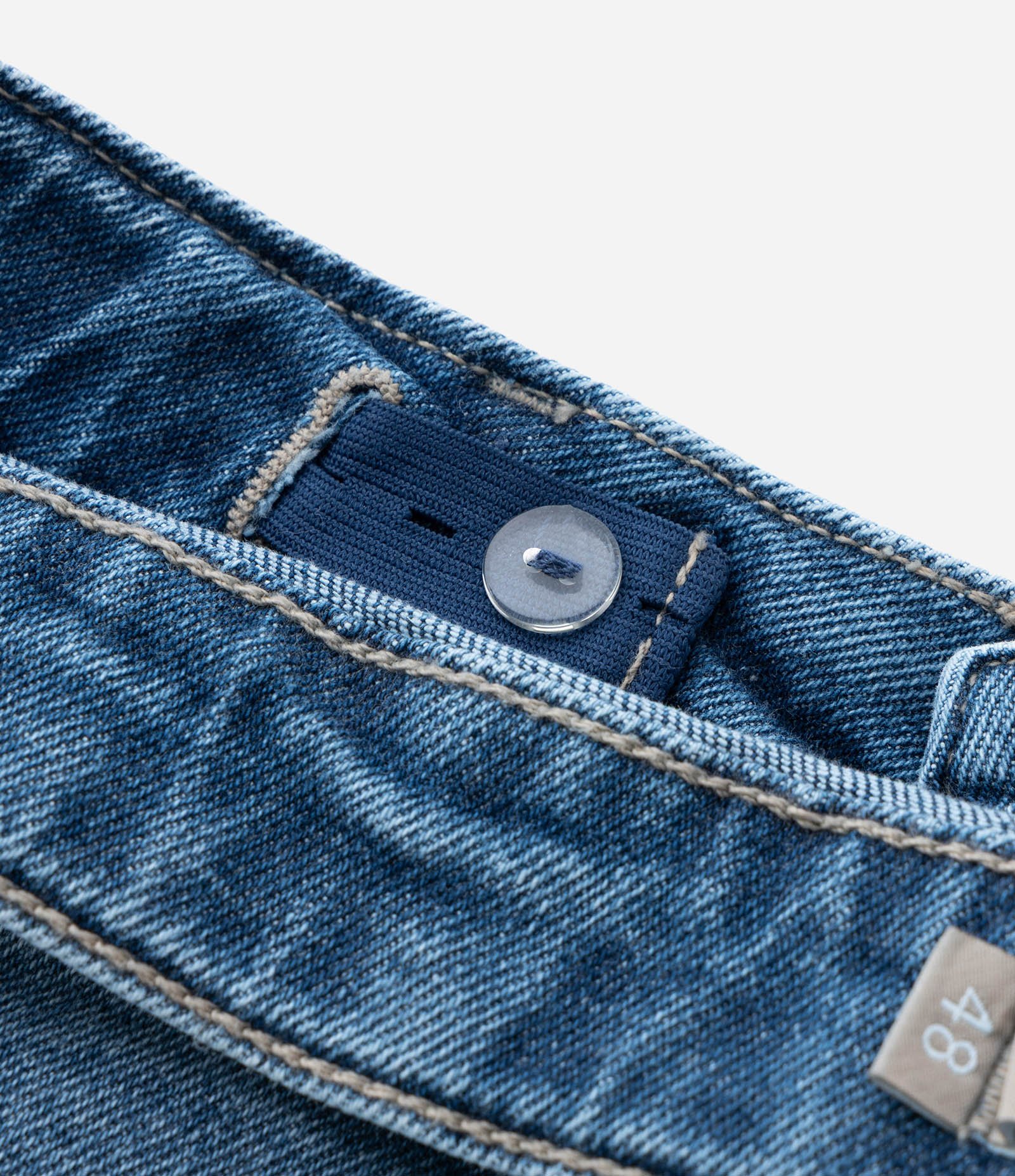 Calça Skinny em Jeans Curve & Plus Size Azul 9