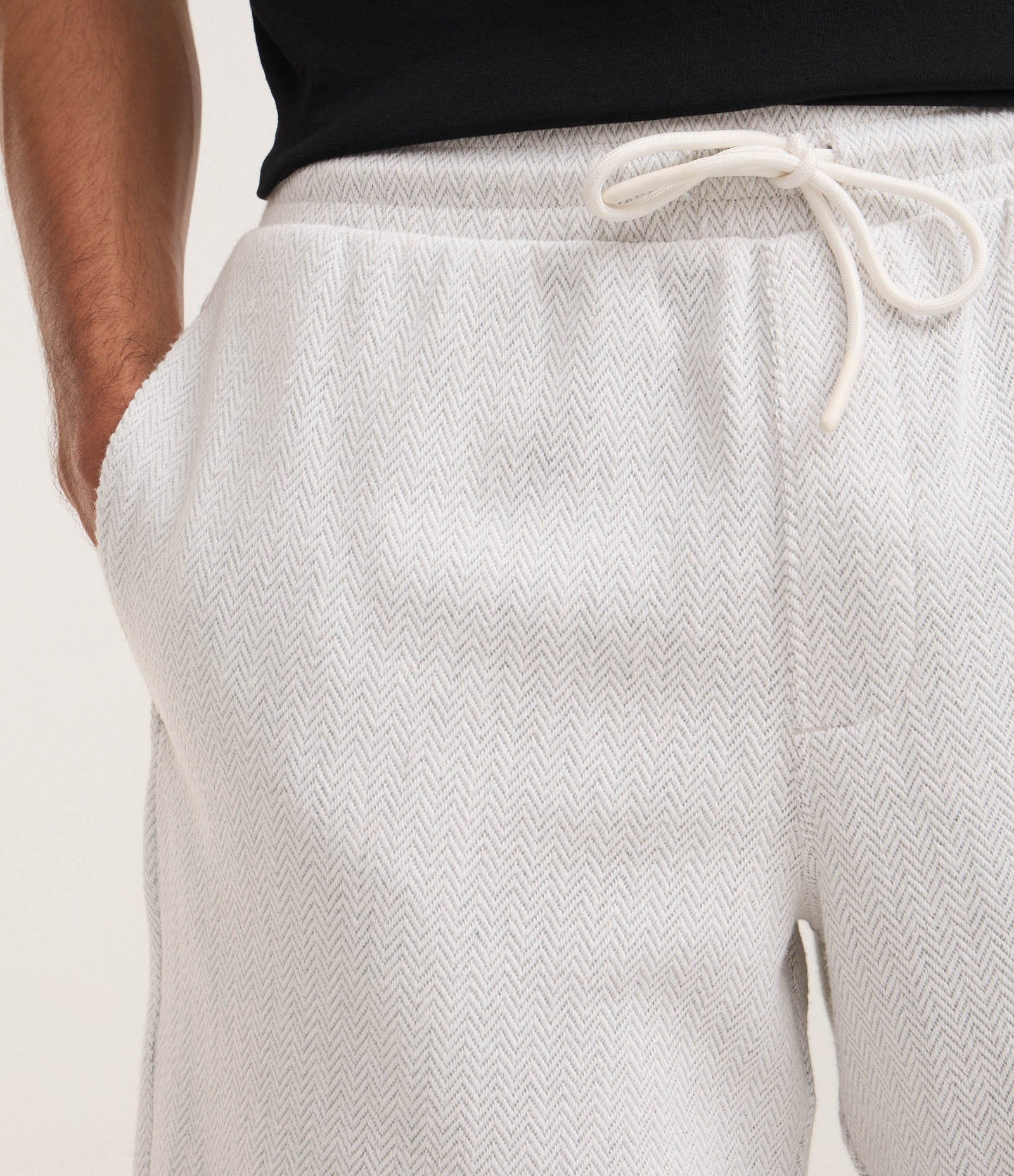 Bermuda em Jacquard com Textura Cinza 4