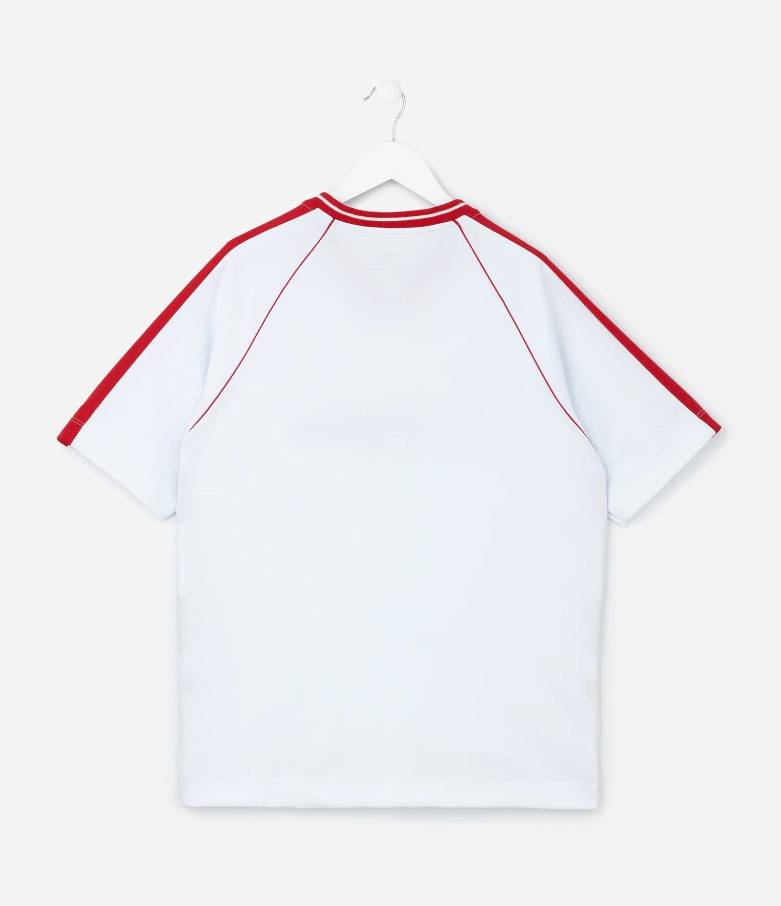 Camiseta Infantil Esportiva com Estampa Lettering e Tecnologia Dry Tam - 5 A 14 Anos Branco 2