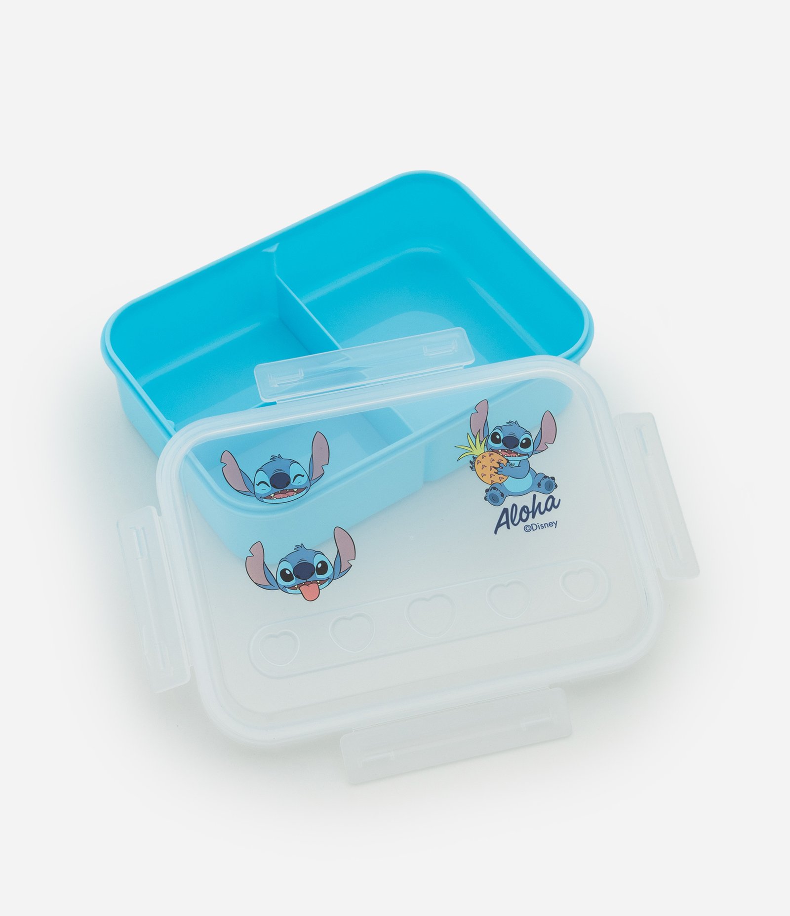 Pote Lancheira com Divisórias do Stitch Azul 4