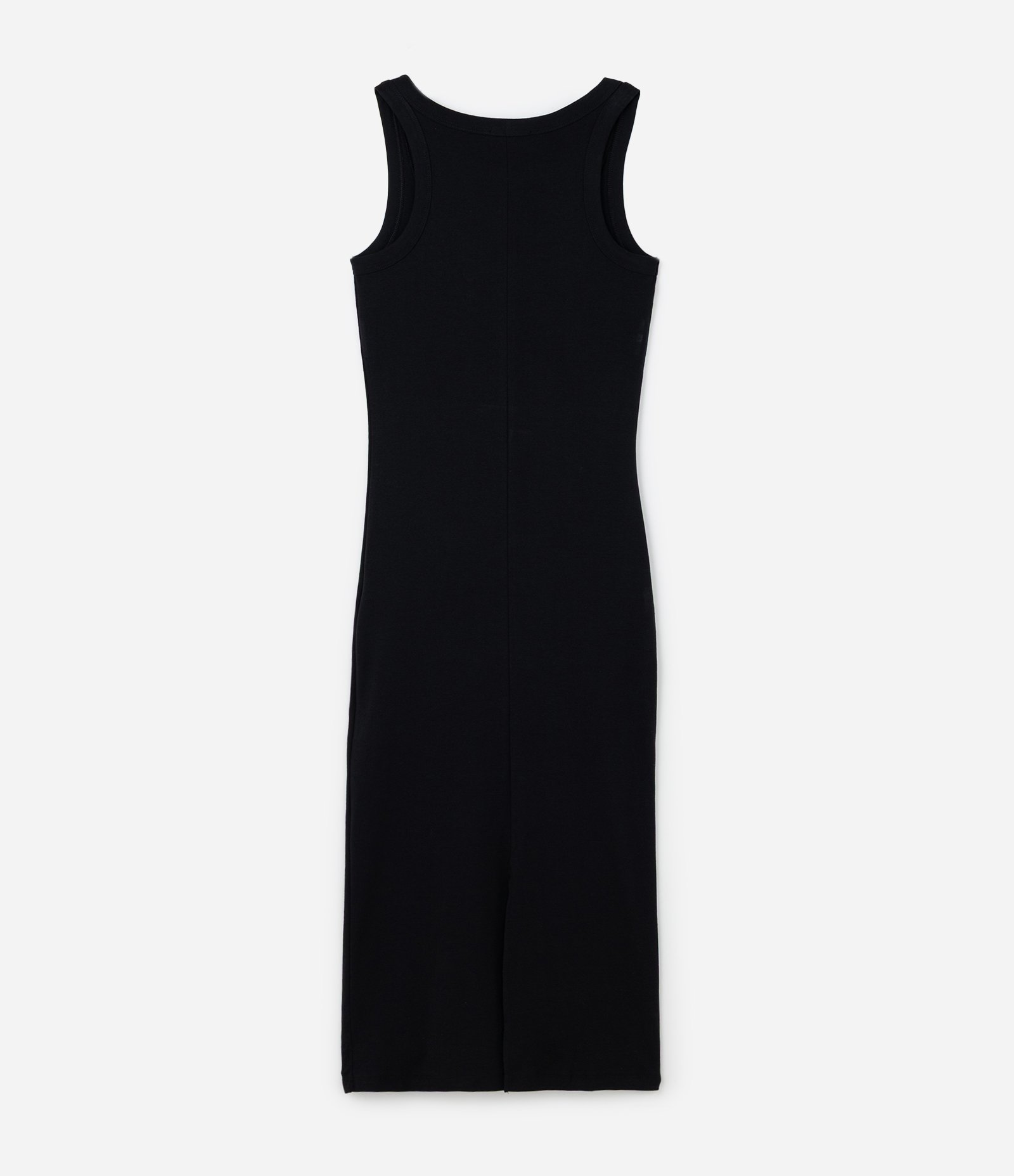 Vestido Midi sem Manga em Ribana Curve & Plus Size Preto 6