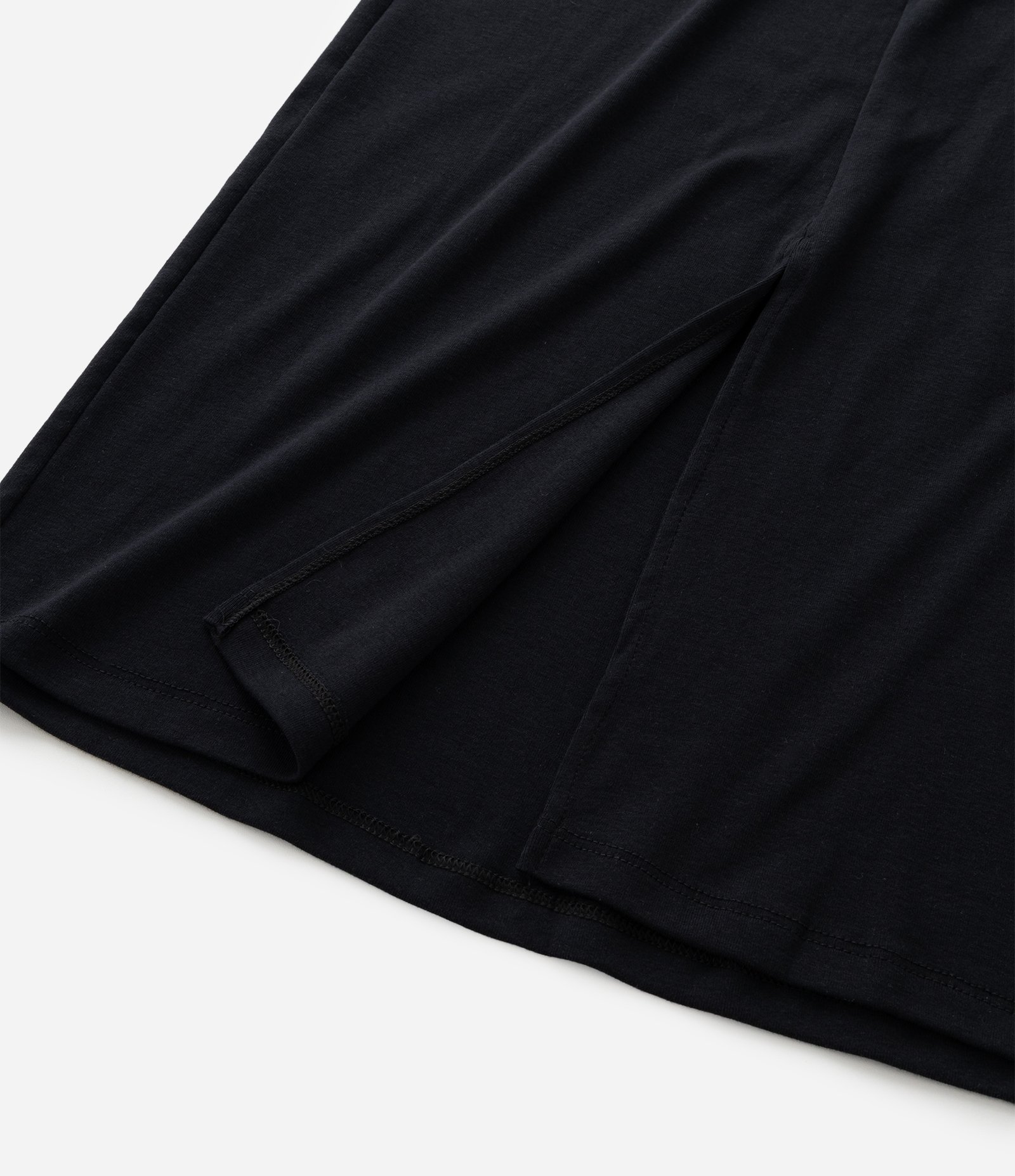 Vestido Midi sem Manga em Ribana Curve & Plus Size Preto 8