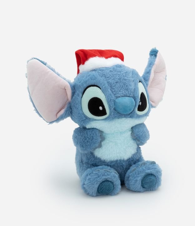 Pelúcia do Stitch com Gorro de Natal