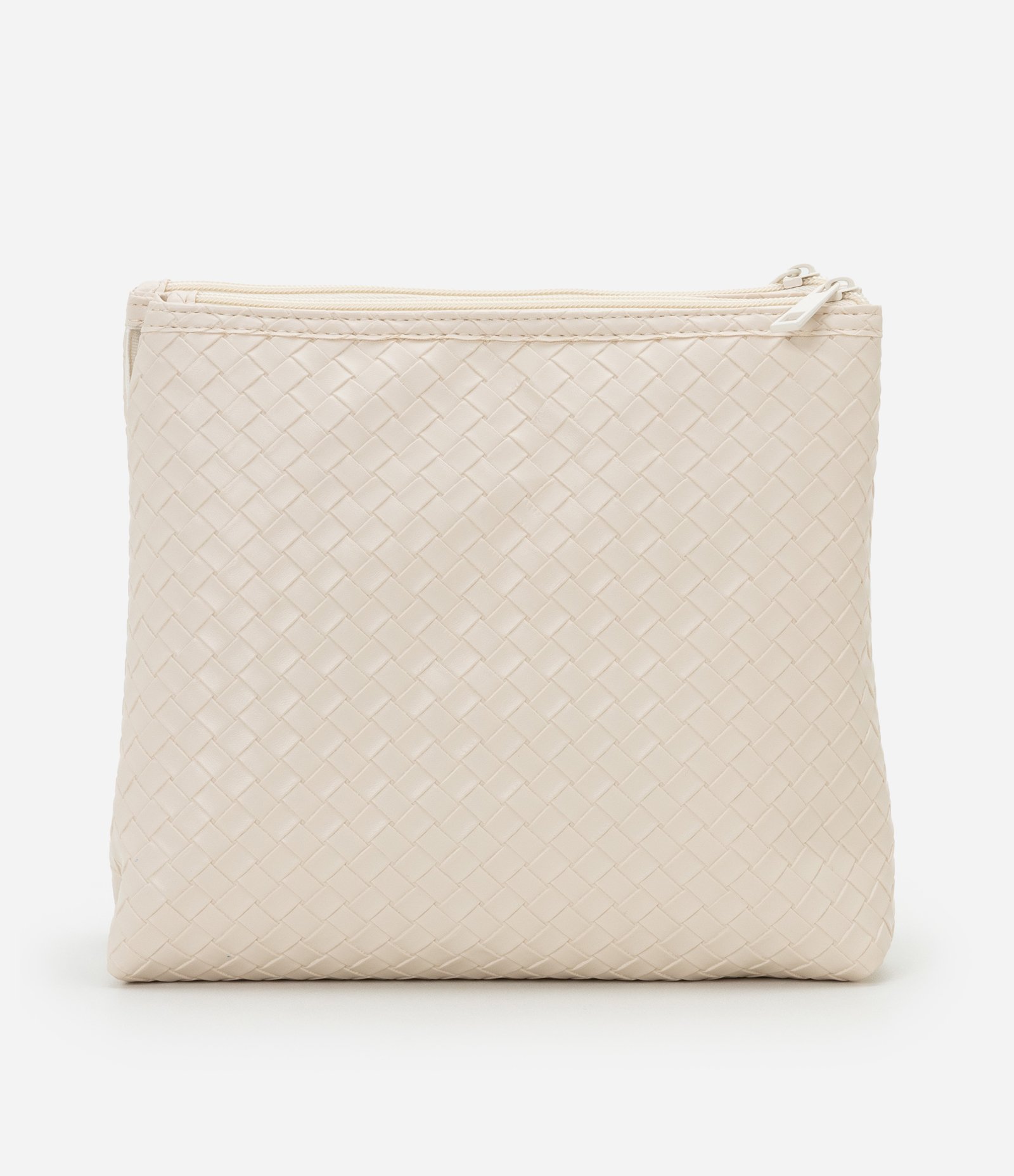 Nécessaire Trapézio com Divisórias Off White 3