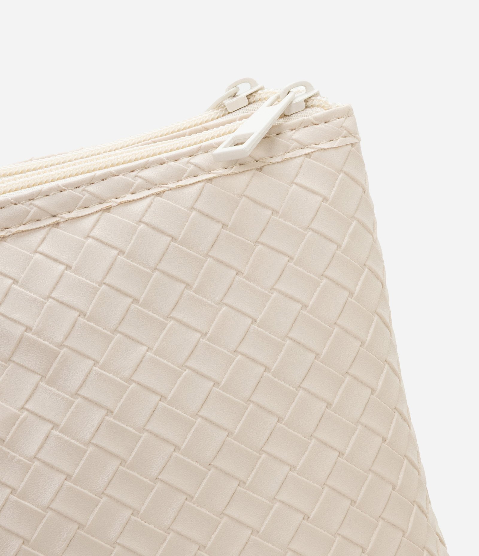 Nécessaire Trapézio com Divisórias Off White 4