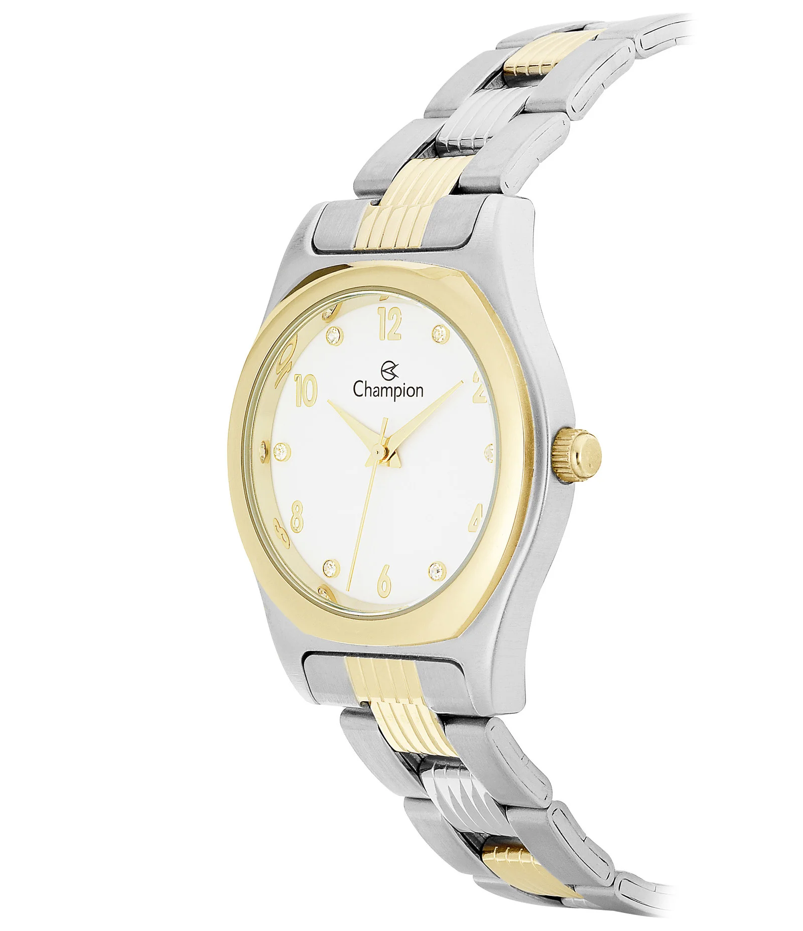 Kit Relógio Analógico Feminino Champion   Bicolor 2