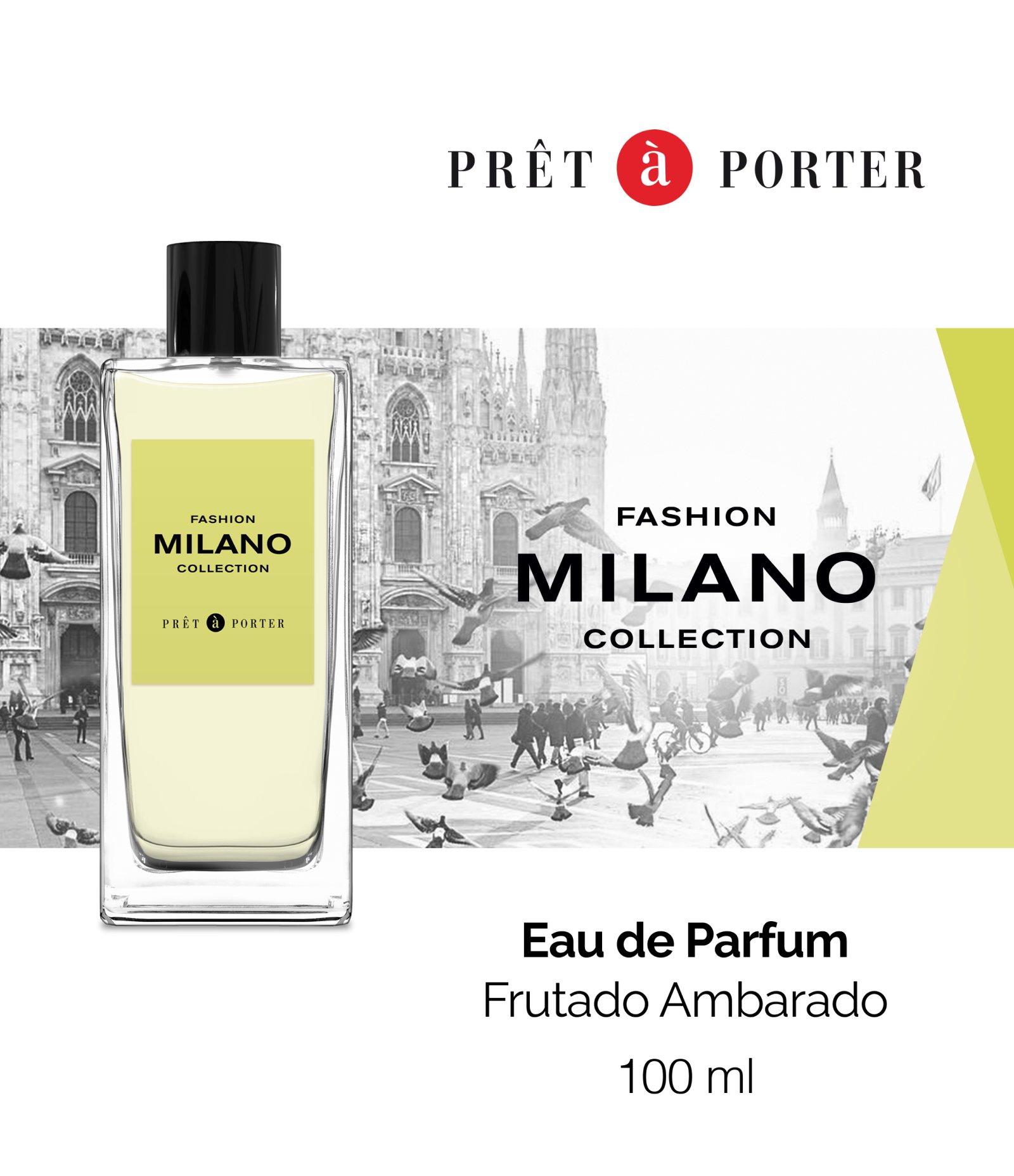 Perfume Prêt À Porter Milano Eau de Parfum Feminino  100ml 3