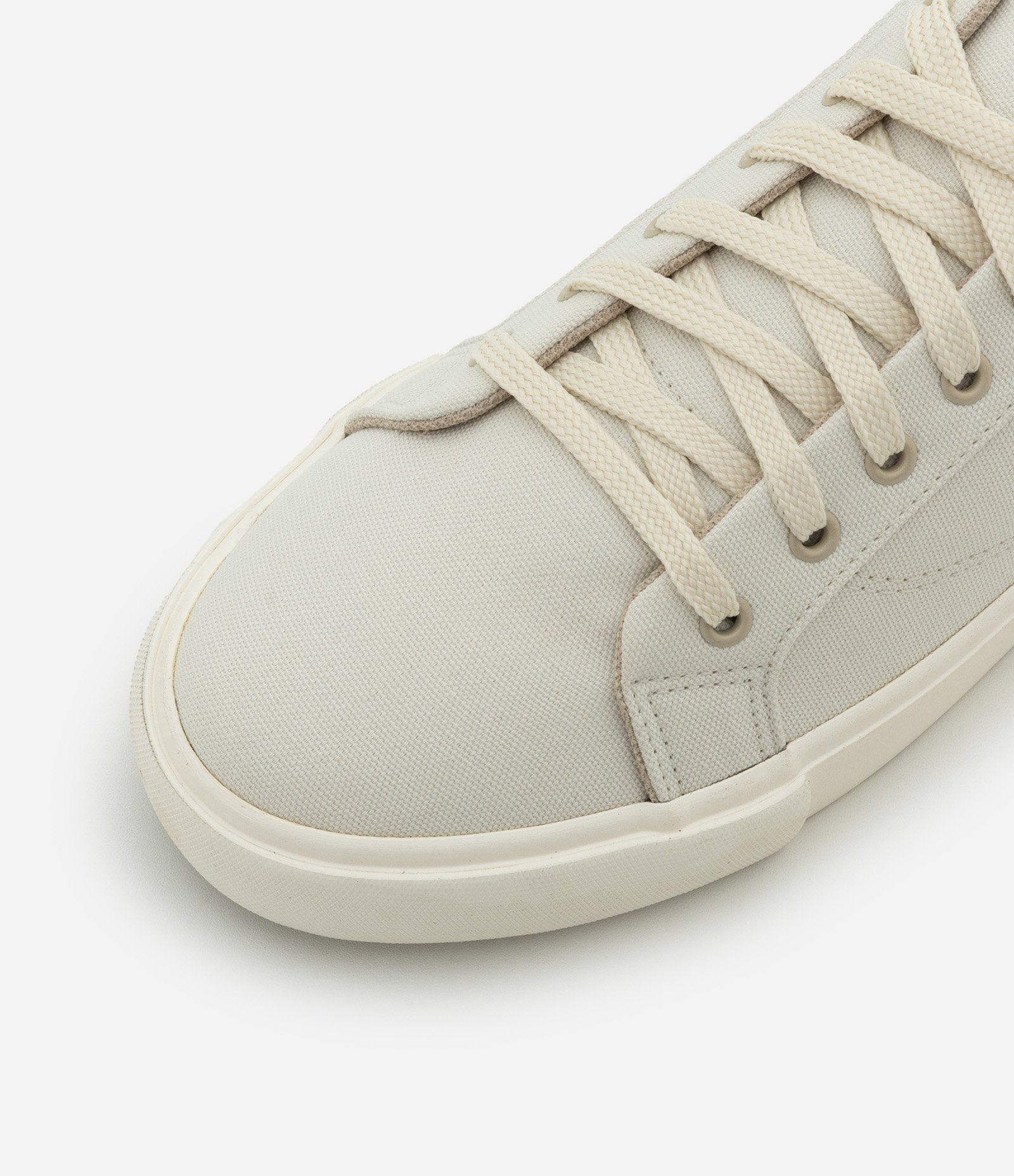 Tênis Casual em Lona com Cadarço Off White 4