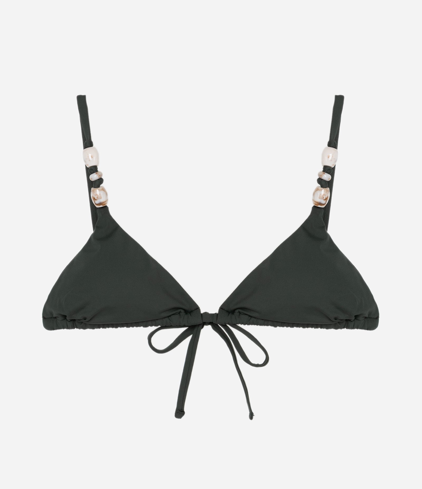 Biquíni Top Cortininha em Microfibra com Detalhe de Pedras Verde 5