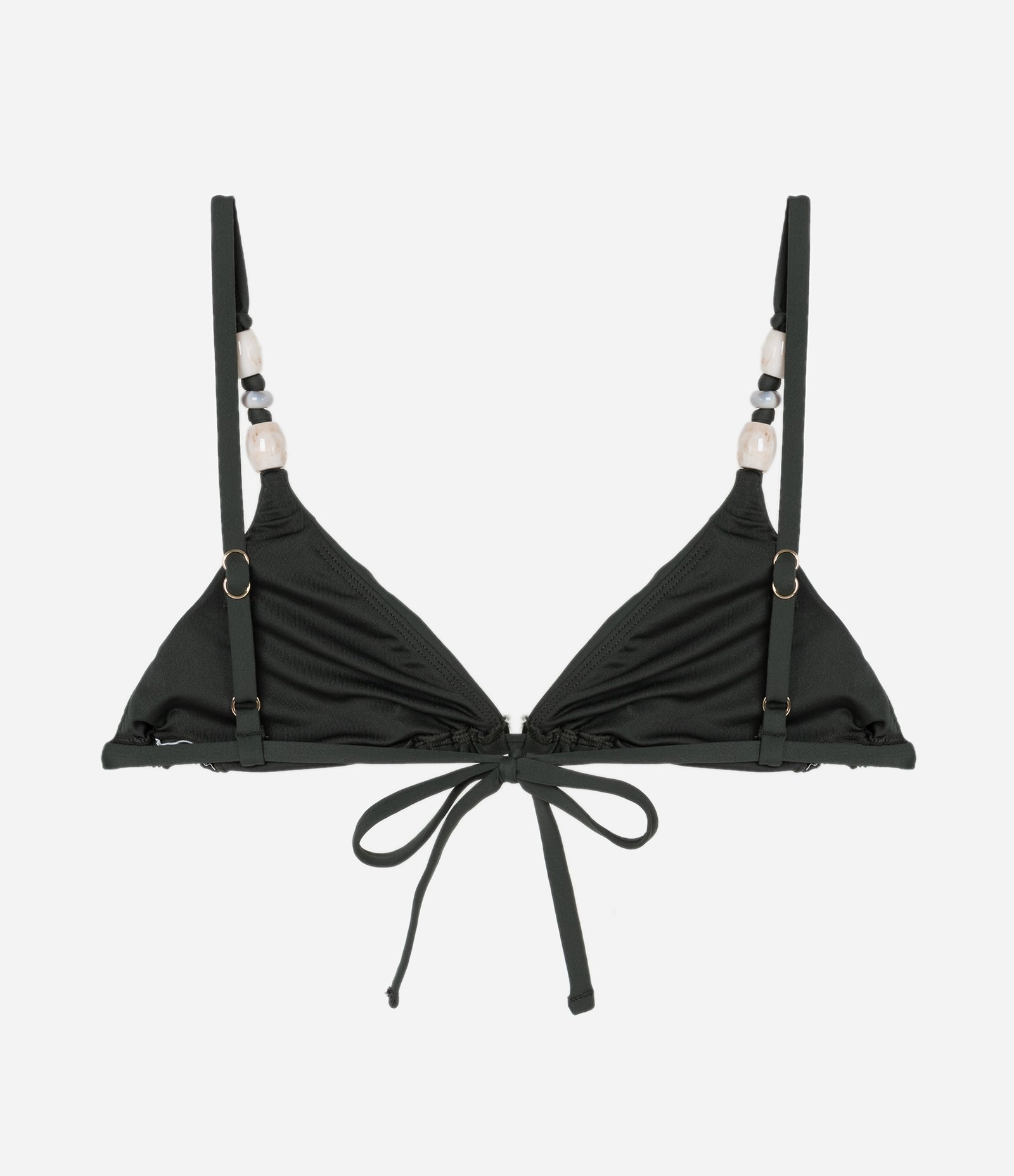 Biquíni Top Cortininha em Microfibra com Detalhe de Pedras Verde 6