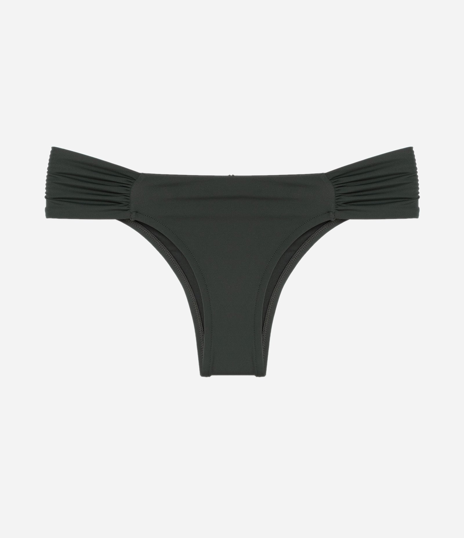 Biquíni Calcinha em Microfibra com Lateral Drapeada Verde 5