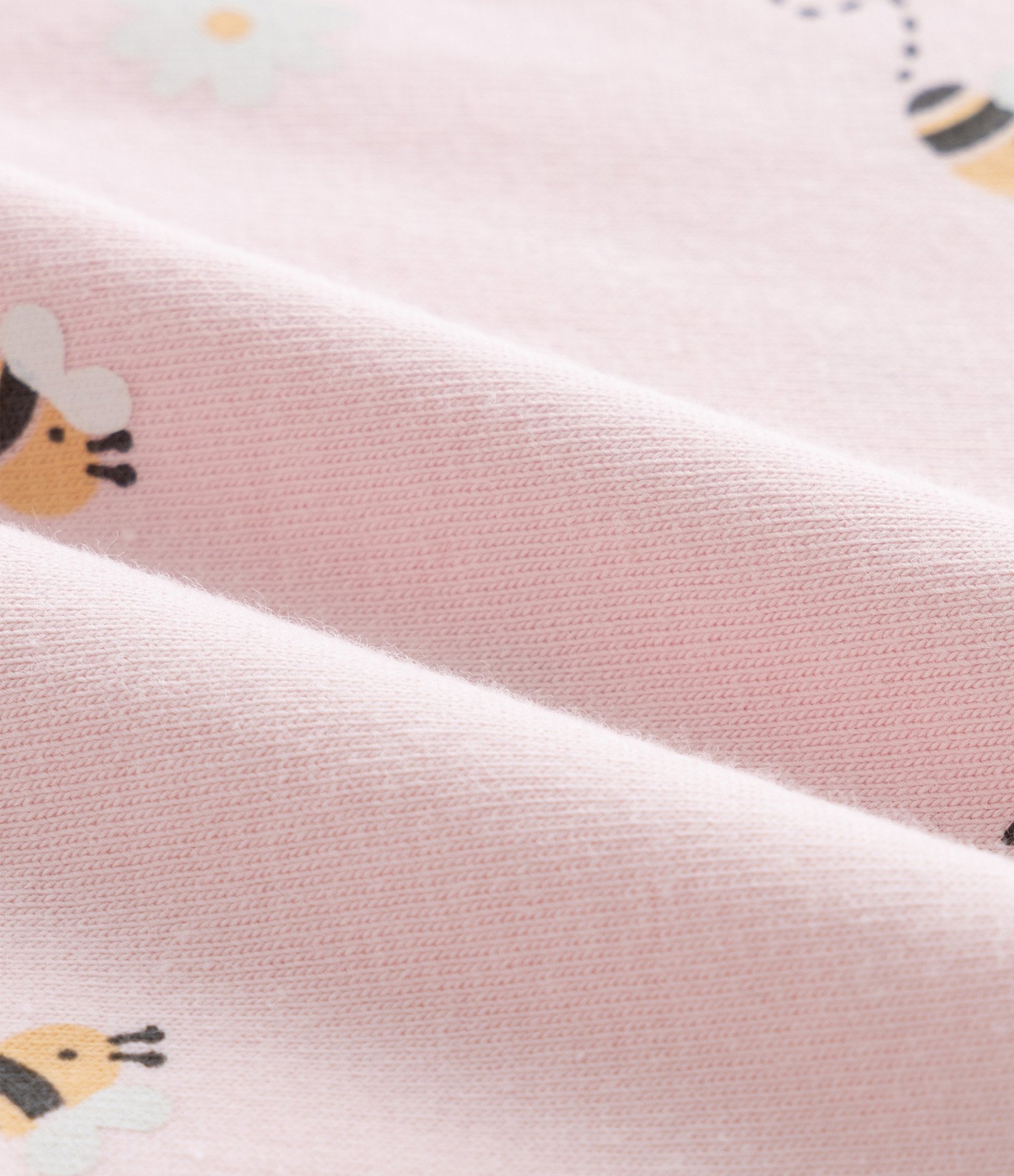 Body Infantil com Estampa Mini Abelhinhas - Tam RN a 18 meses Rosa 3