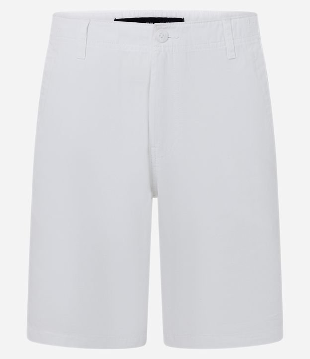 Bermuda Slim em Sarja Alfaiatada