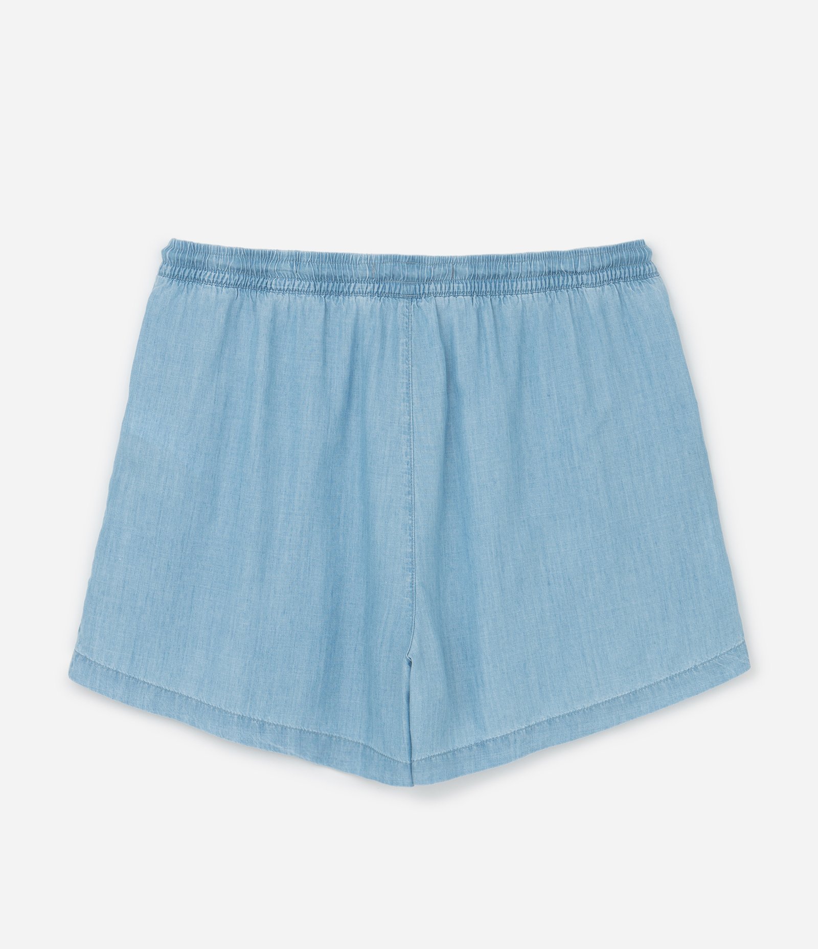 Short Boyfriend Comfy em Jeans com Amarração no Cós Curve & Plus Size Azul 6