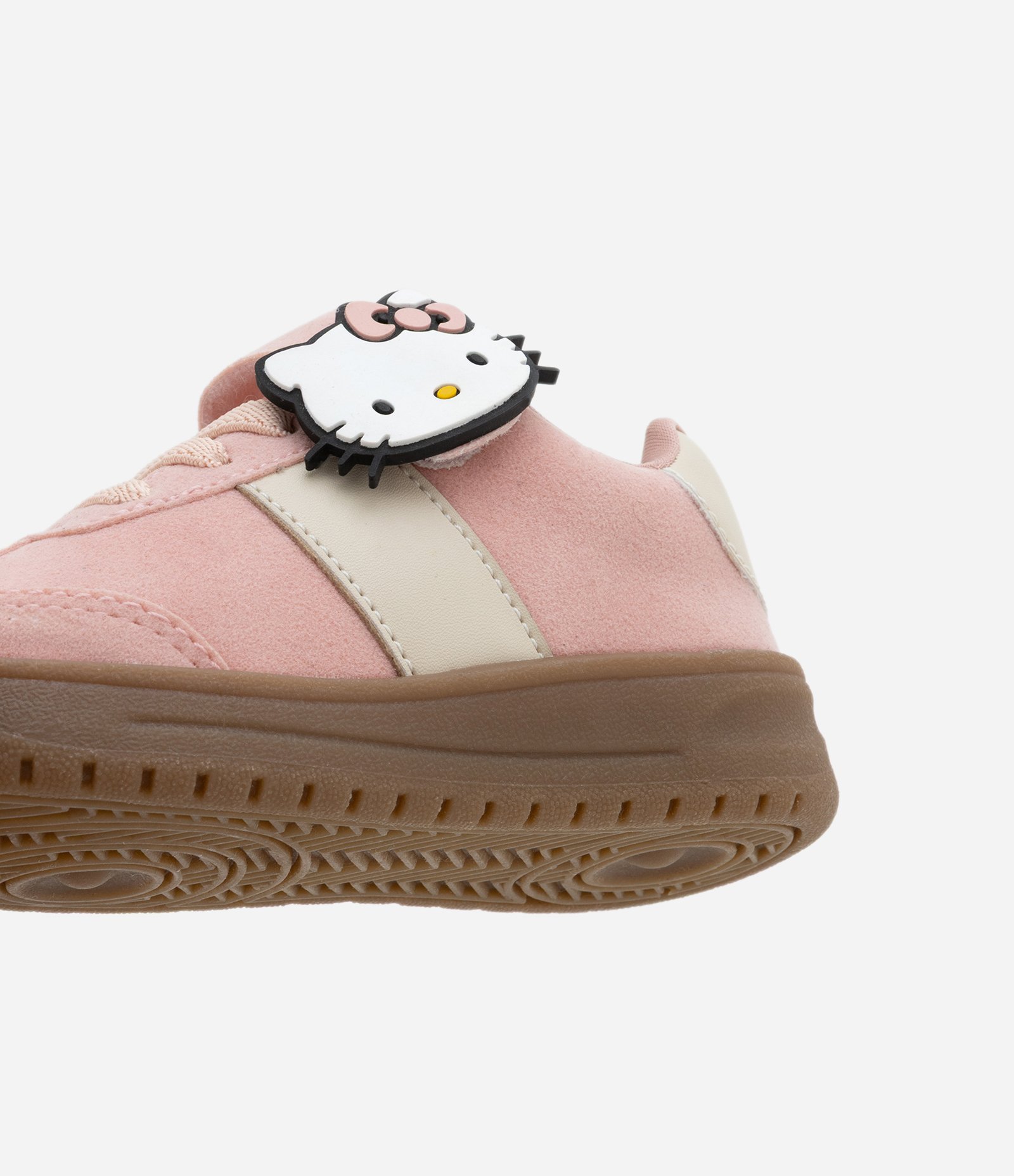 Tênis Infantil com Velcro e Patch da Hello Kitty - Tam 20 ao 27 Rosa 4