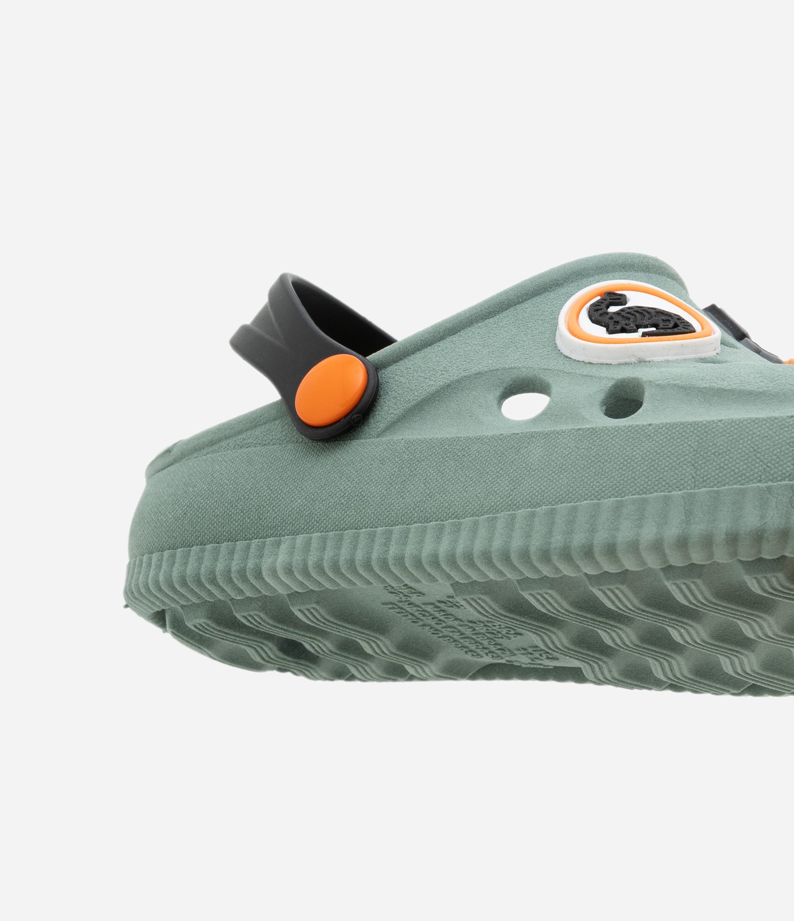 Sandália Babuche Infantil com Patch de Dinossauro  - Tam 20 a 33 Verde 3