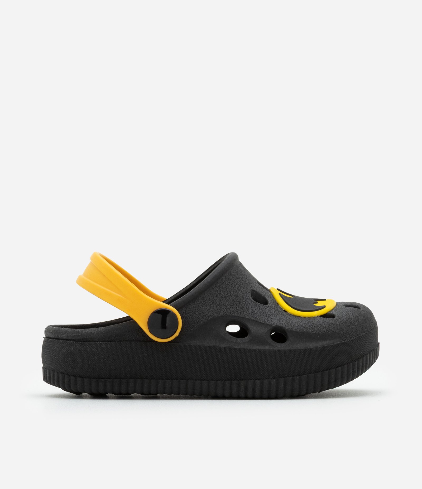 Sandália Babuche Infantil com Patch Batman - Tam 20 ao 33 Preto 5