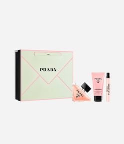 Coffret Perfume Prada Paradoxe Eau de Parfum 90ml + Loção Corporal 50ml + Travel Size 10ml