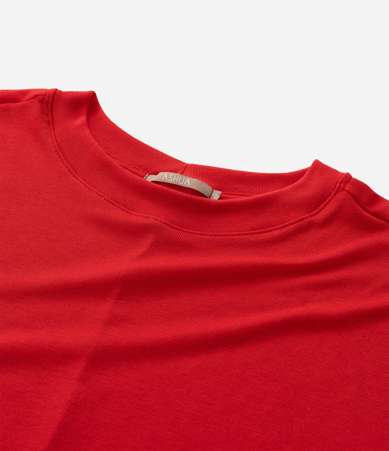 Blusa Básica em Ribana e sem Cava Curve & Plus Size Vermelho 7