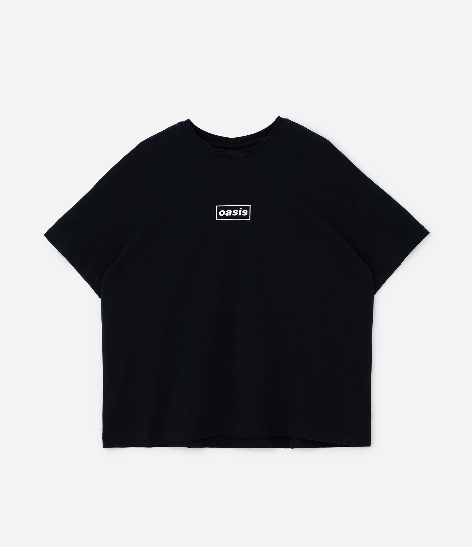 Camiseta Oversized com Estampa Oasis Curve & Plus Size Preto 6