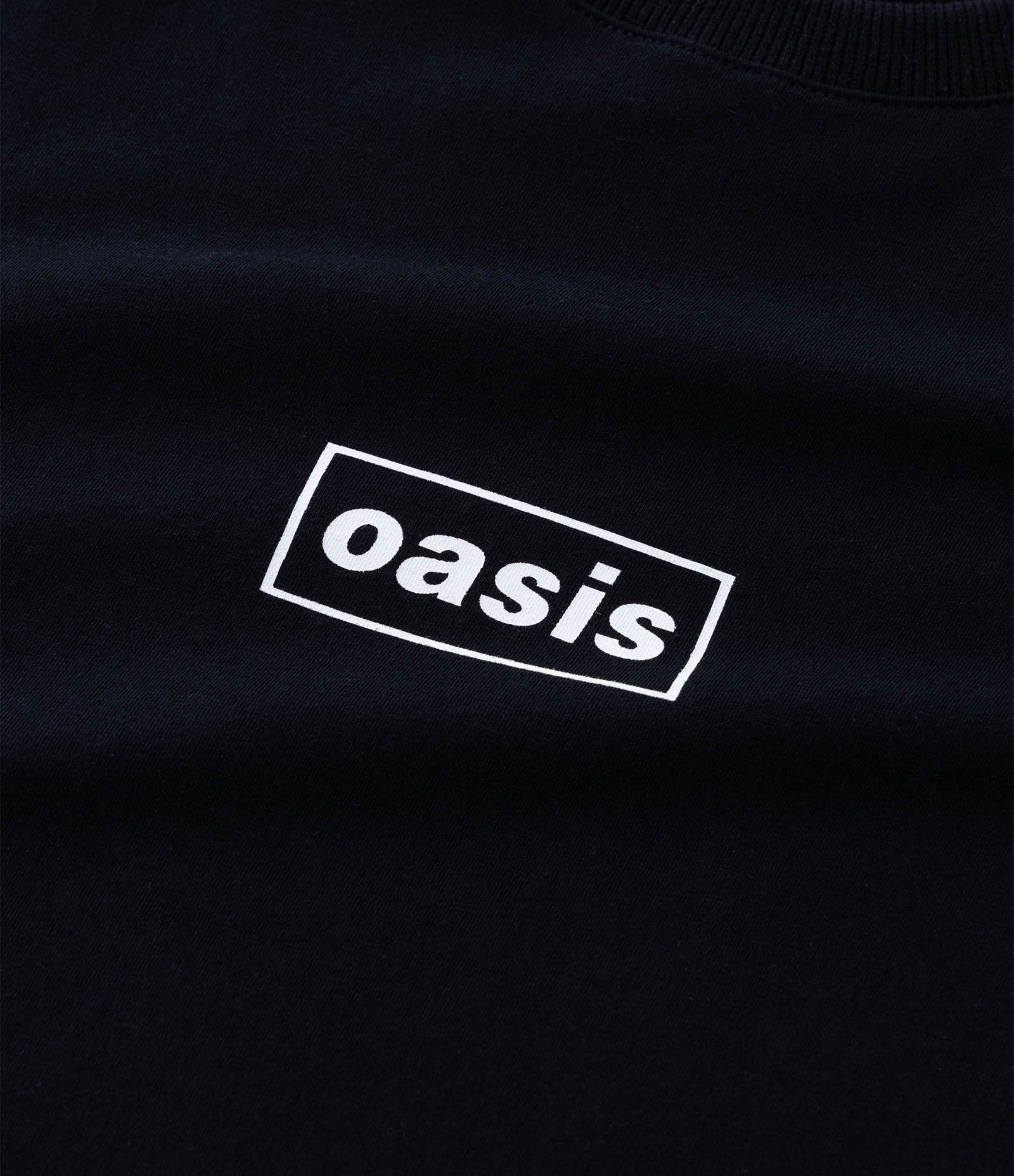 Camiseta Oversized com Estampa Oasis Curve & Plus Size Preto 9