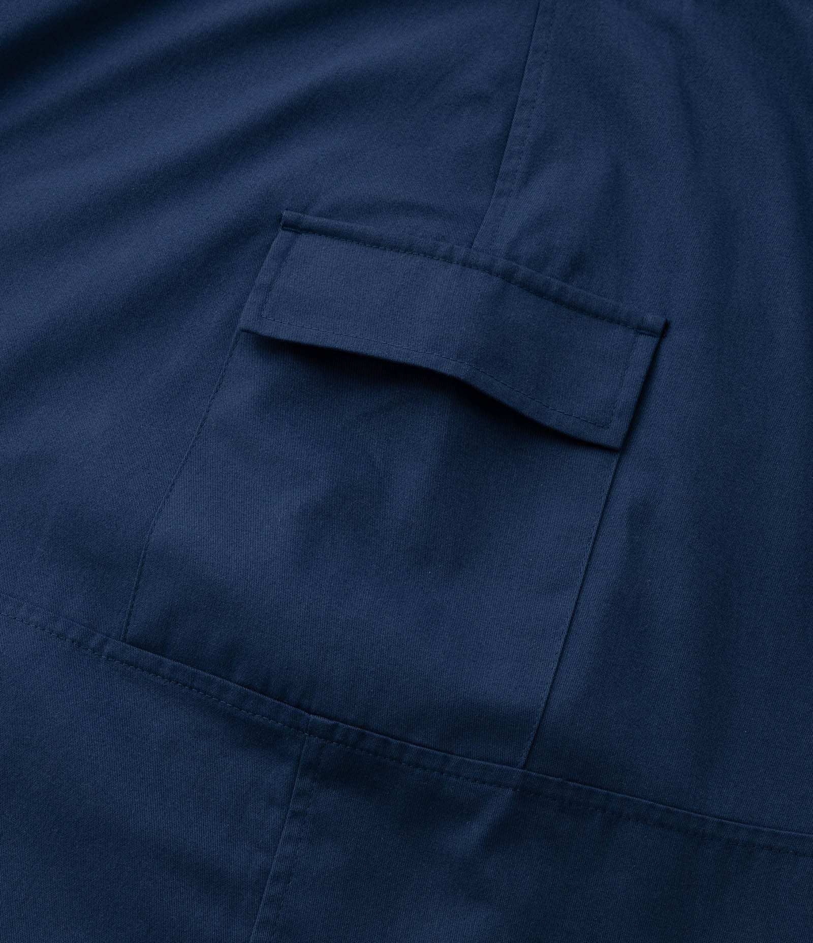 Saia Midi em Sarja com Bolso Cargo Curve & Plus Size Azul 8