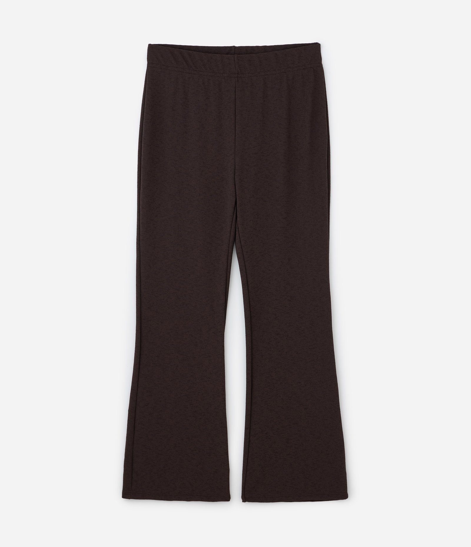 Calça Flare em Ribana Curve & Plus Size Marrom 5