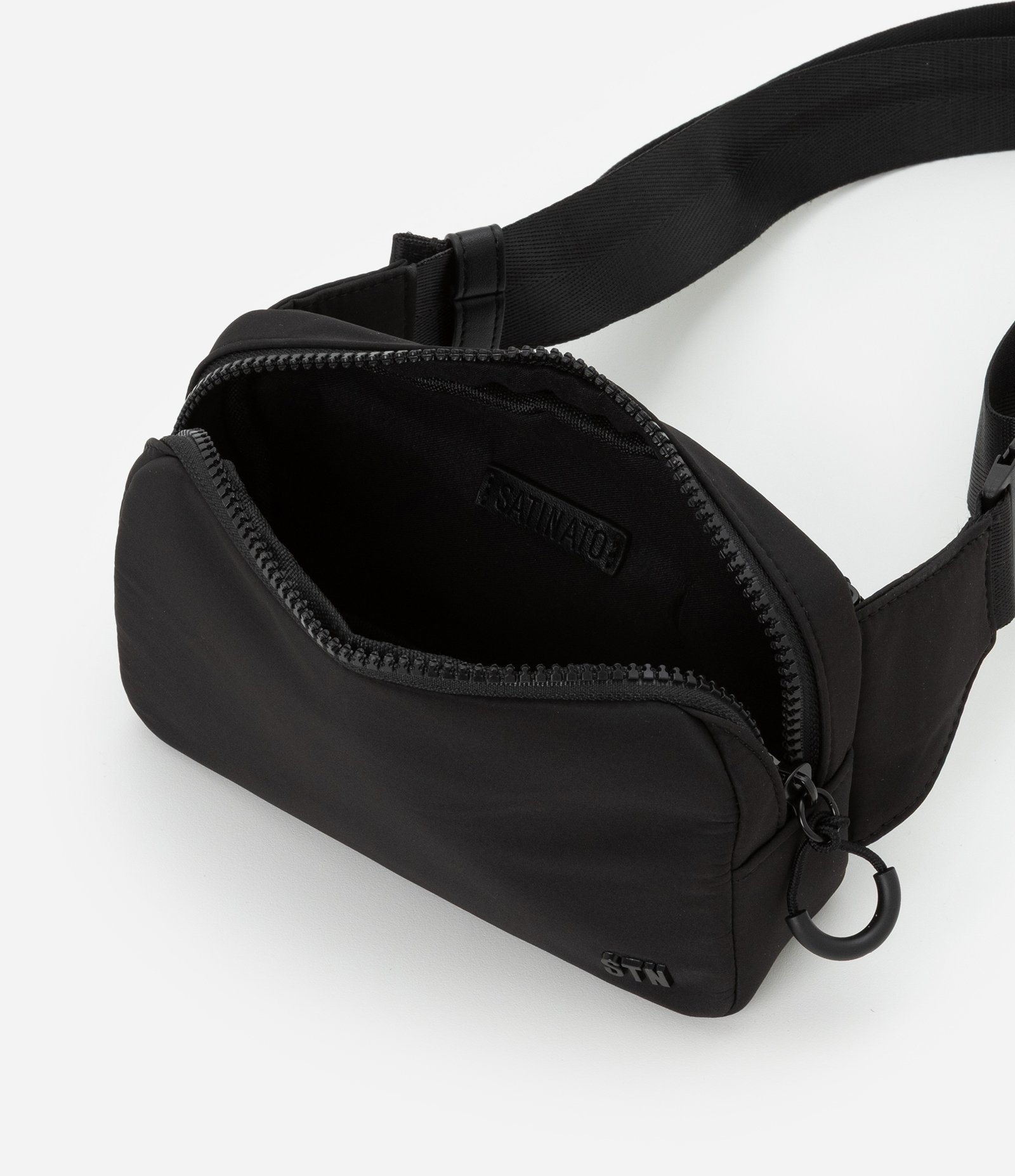 Pochete com Alça de Gorgurão Austável Preto 6