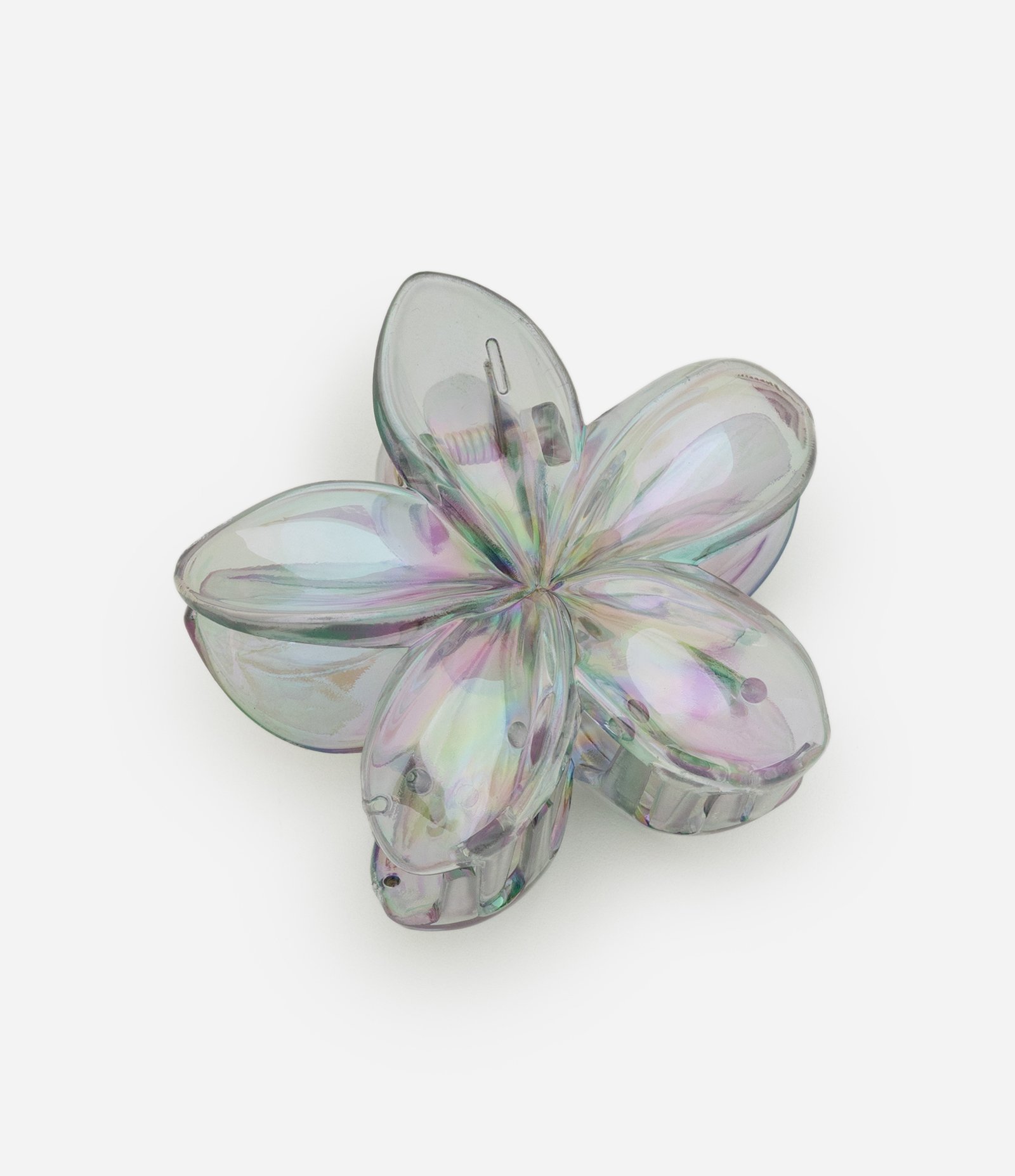 Piranha de Cabelo com Forma de Flor Jasmin Preto 2