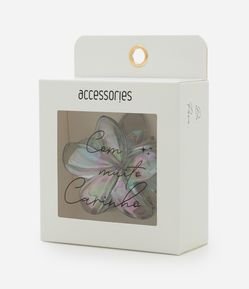 Piranha de Cabelo com Forma de Flor Jasmin