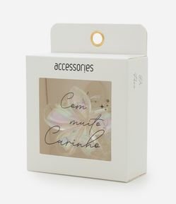 Piranha de Cabelo com Forma de Flor Jasmin