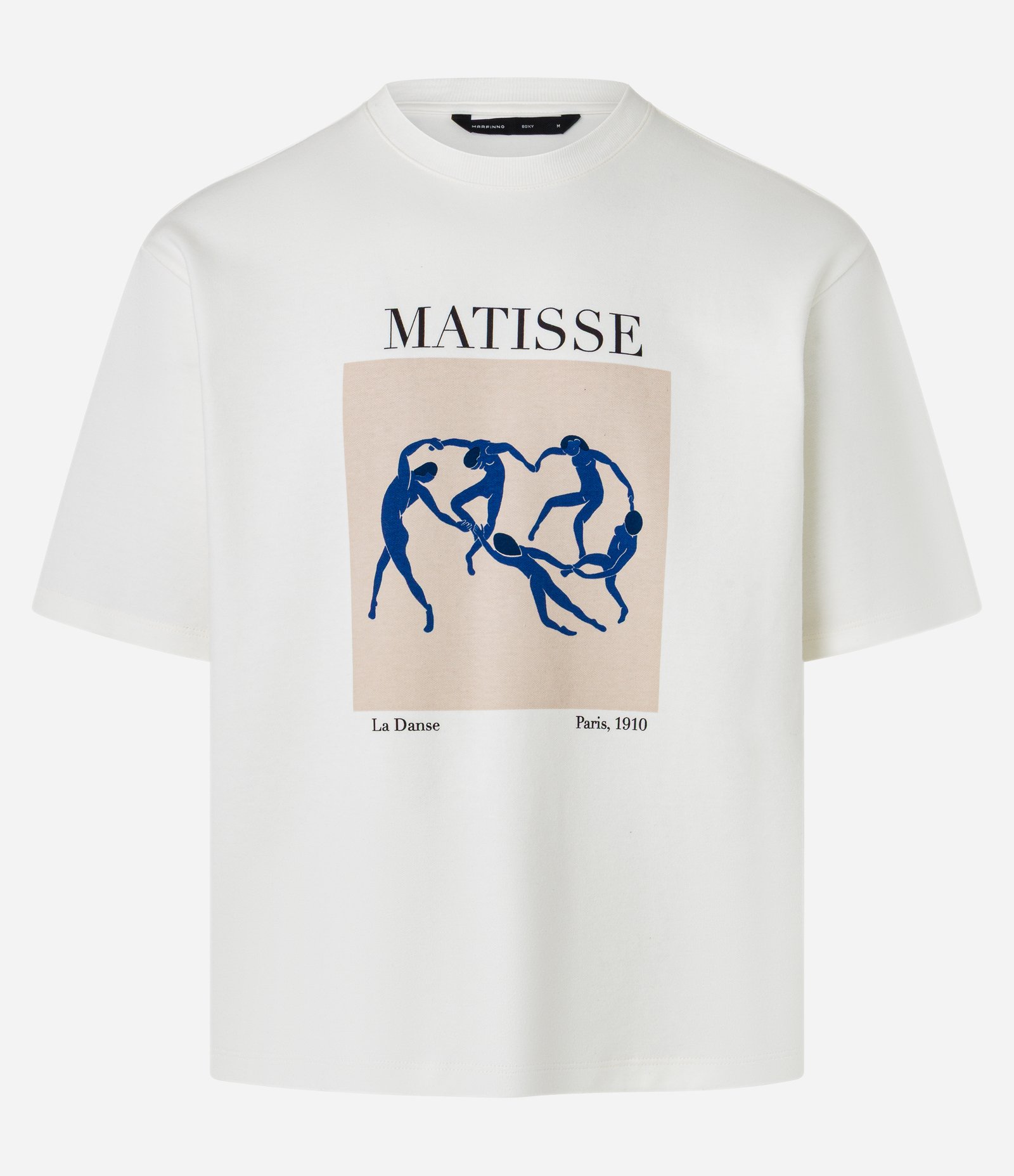 Camiseta Boxy em Algodão com Estampa La Danse de Matisse e Lettering Off White 7