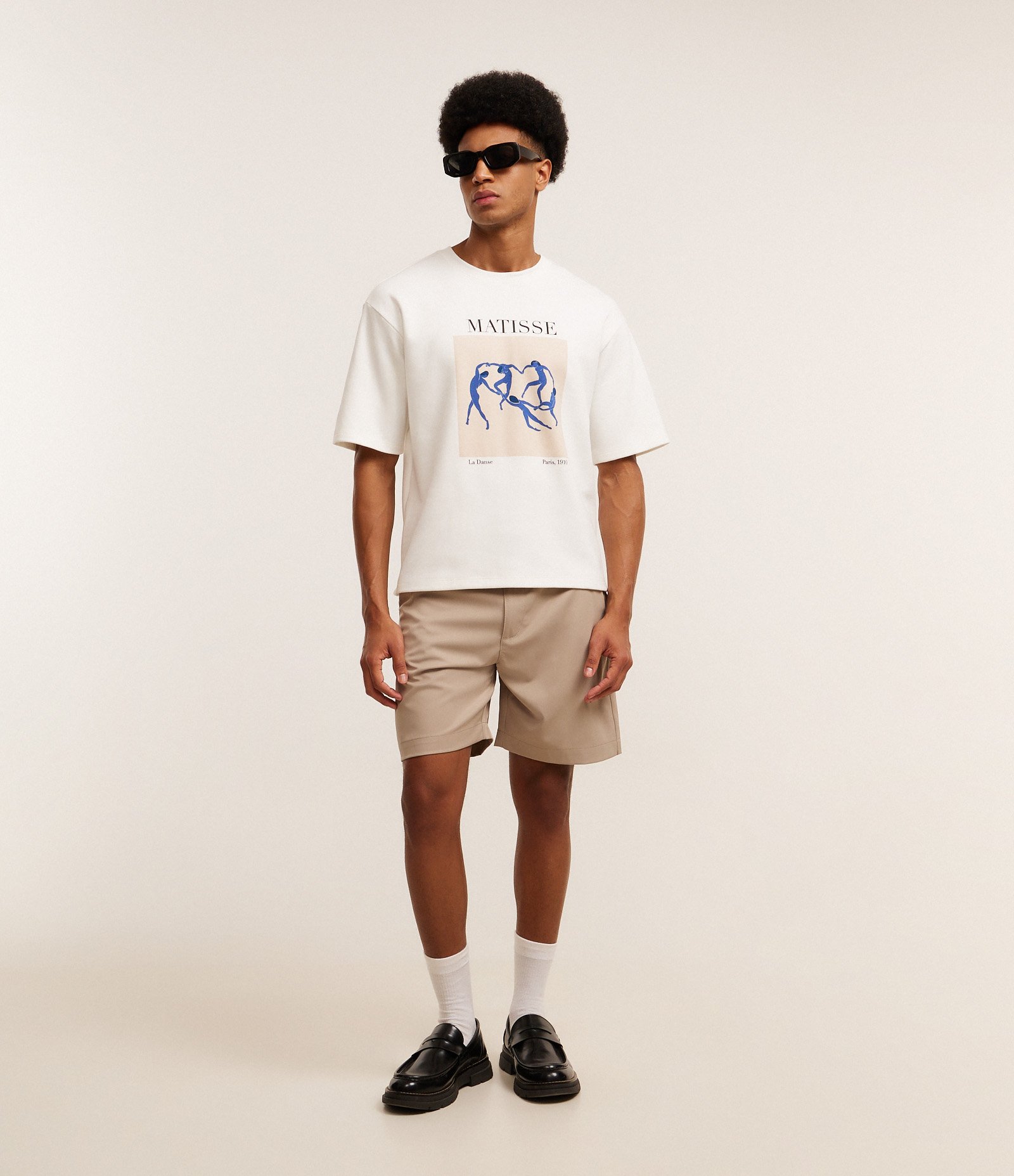 Camiseta Boxy em Algodão com Estampa La Danse de Matisse e Lettering Off White 4