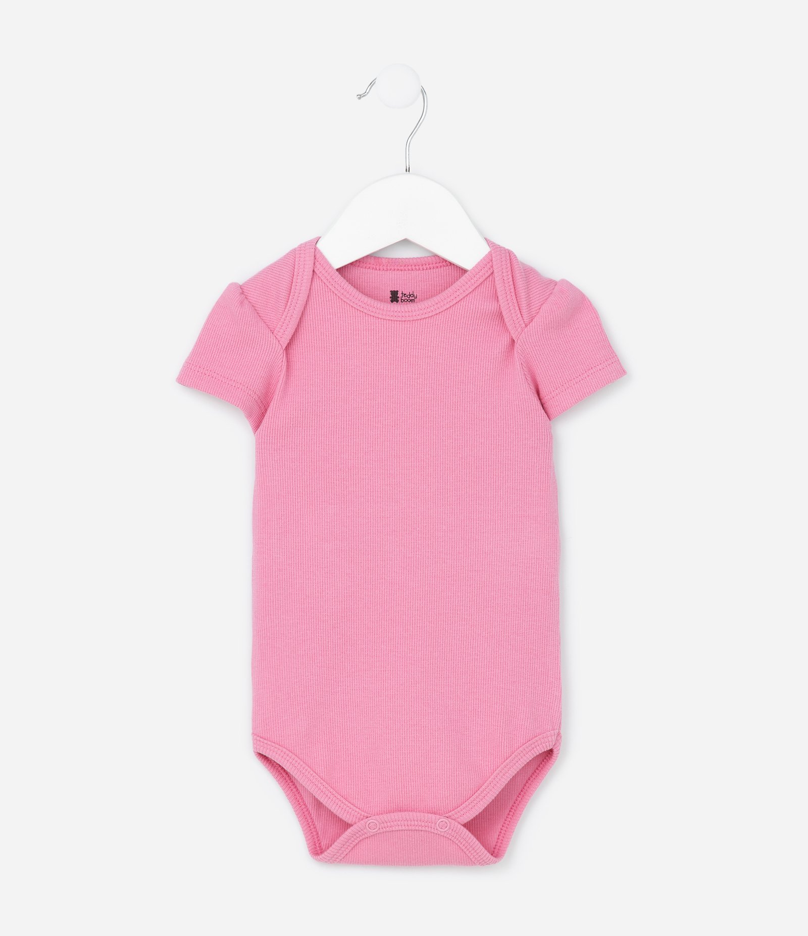 Body Infantil em Ribana Básico - Tam RN a 18 meses Rosa 2