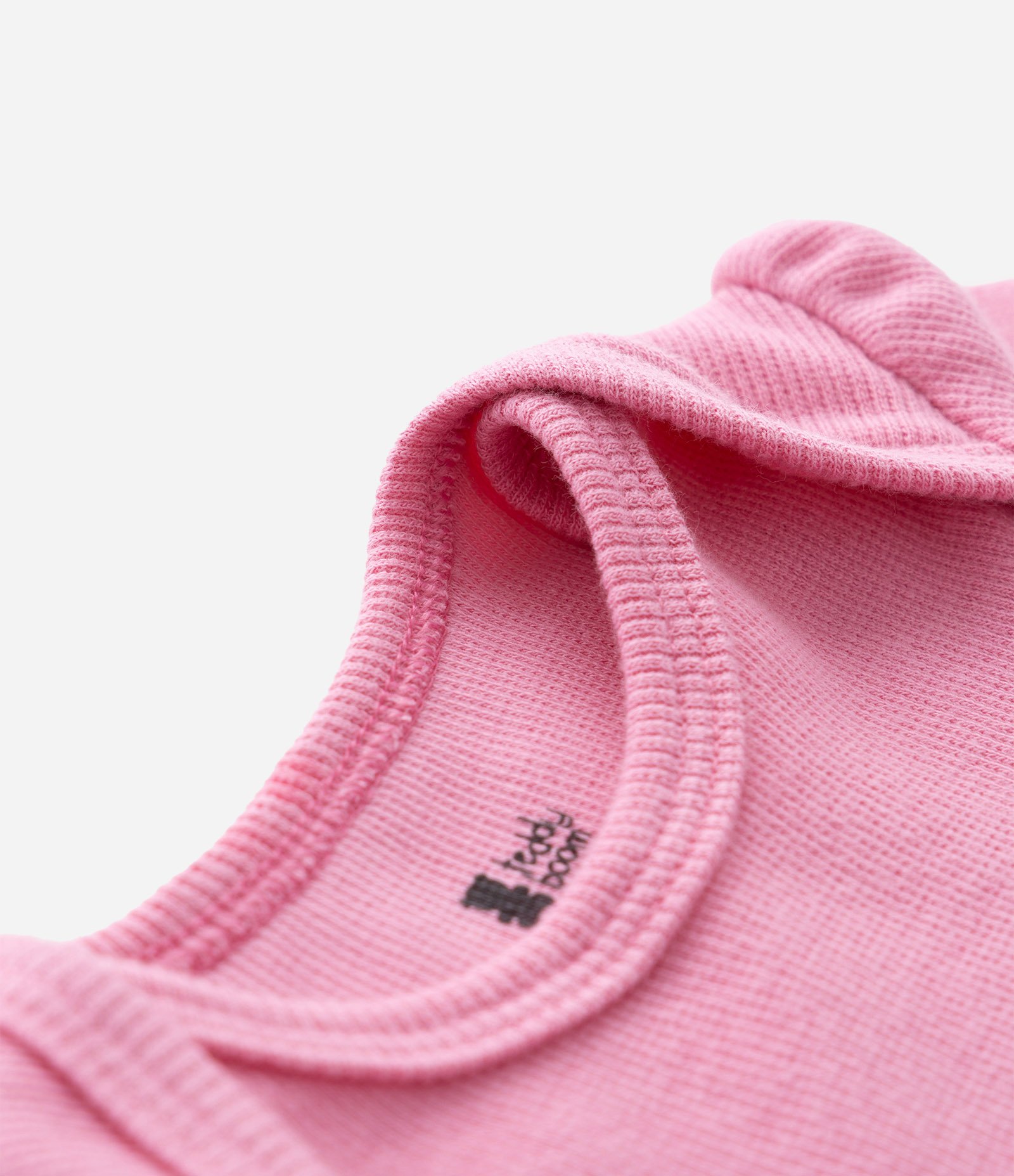 Body Infantil em Ribana Básico - Tam RN a 18 meses Rosa 5