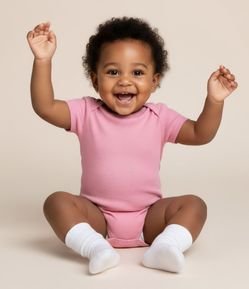 Body Infantil em Ribana Básico - Tam RN a 18 meses