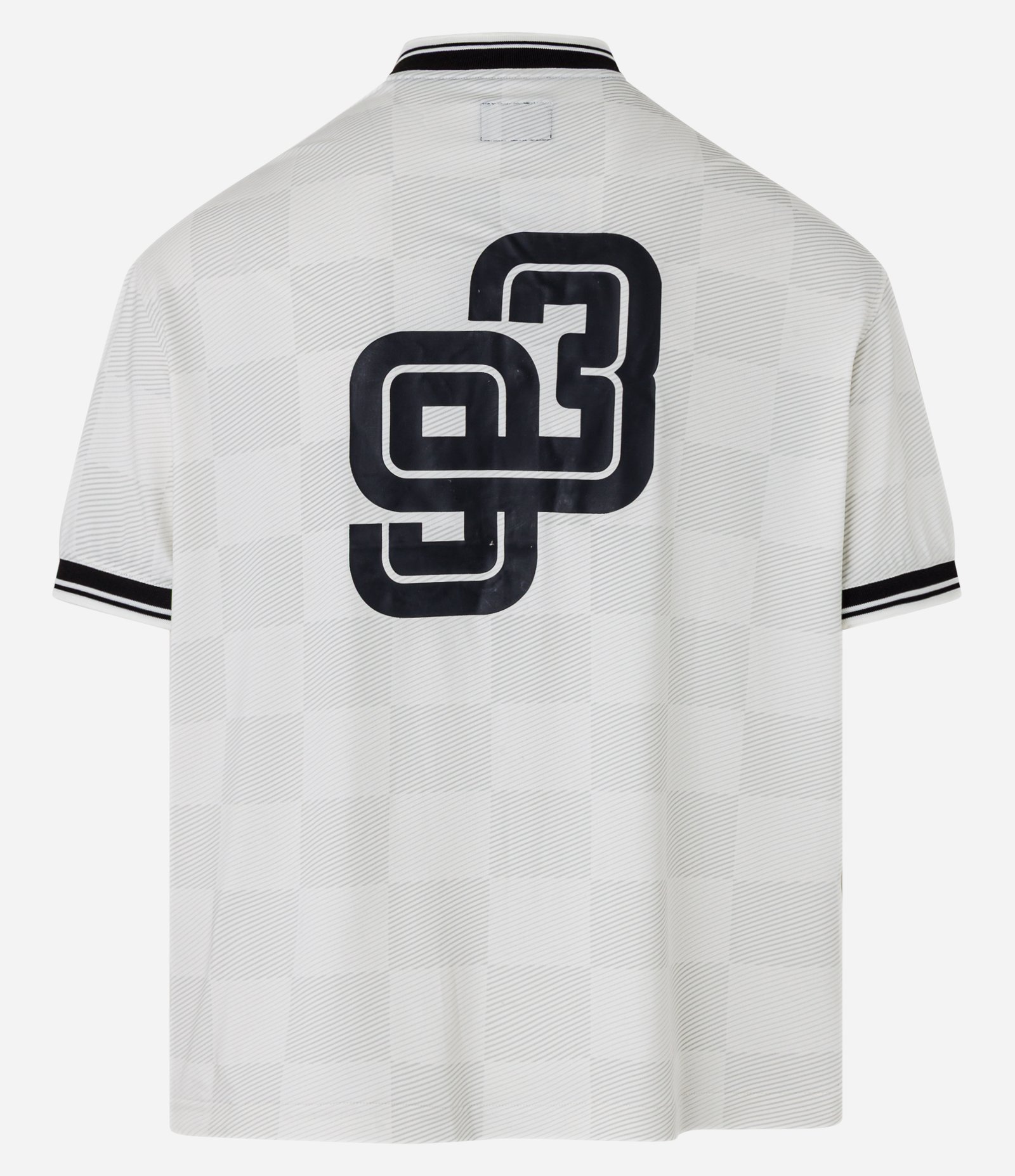 Camisa Sport Core Quadriculada com Bordados Branco 10