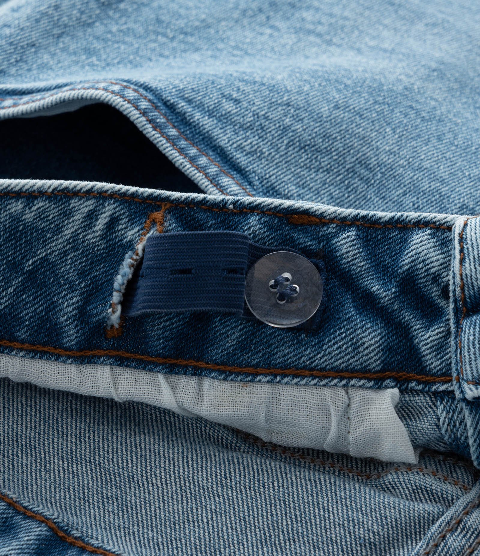 Calça Flare em Jeans com Bolsos Detalhados Curve & Plus Size Azul 10