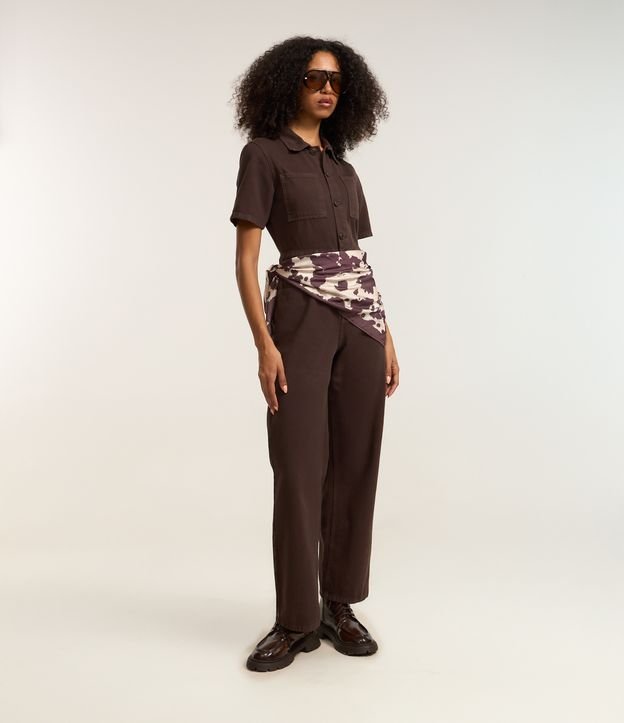 Cor: Marrom | Tamanho: G