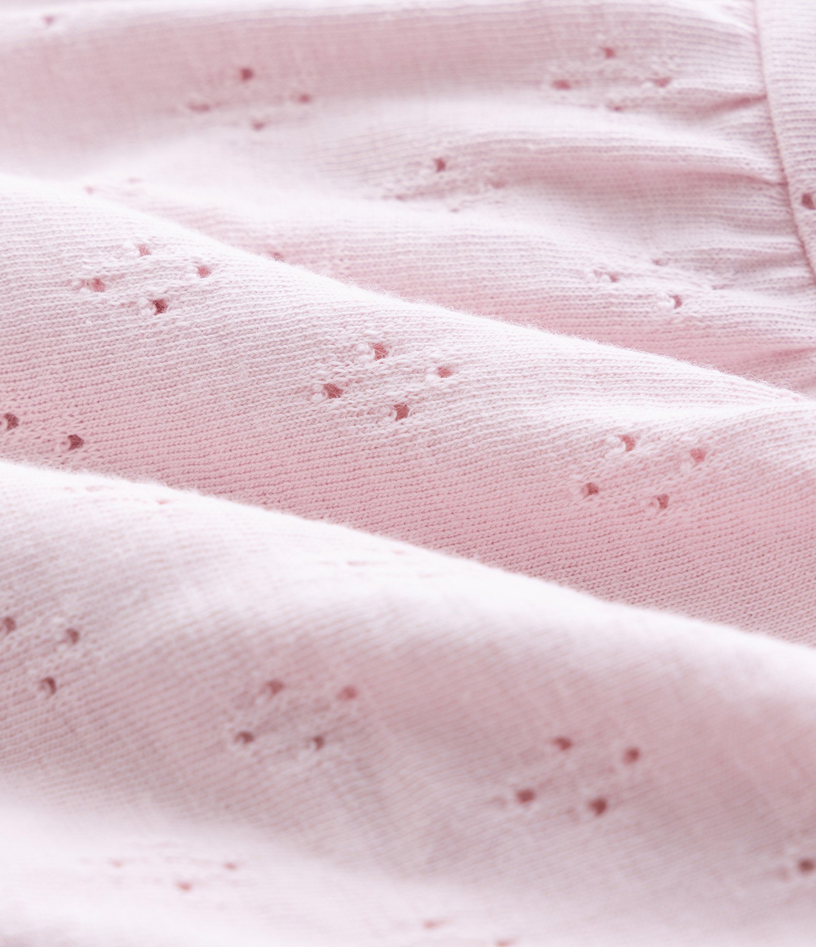 Short Saia Infantil com Lacinho e Texturizado - Tam 0 a 18 Meses Rosa 3