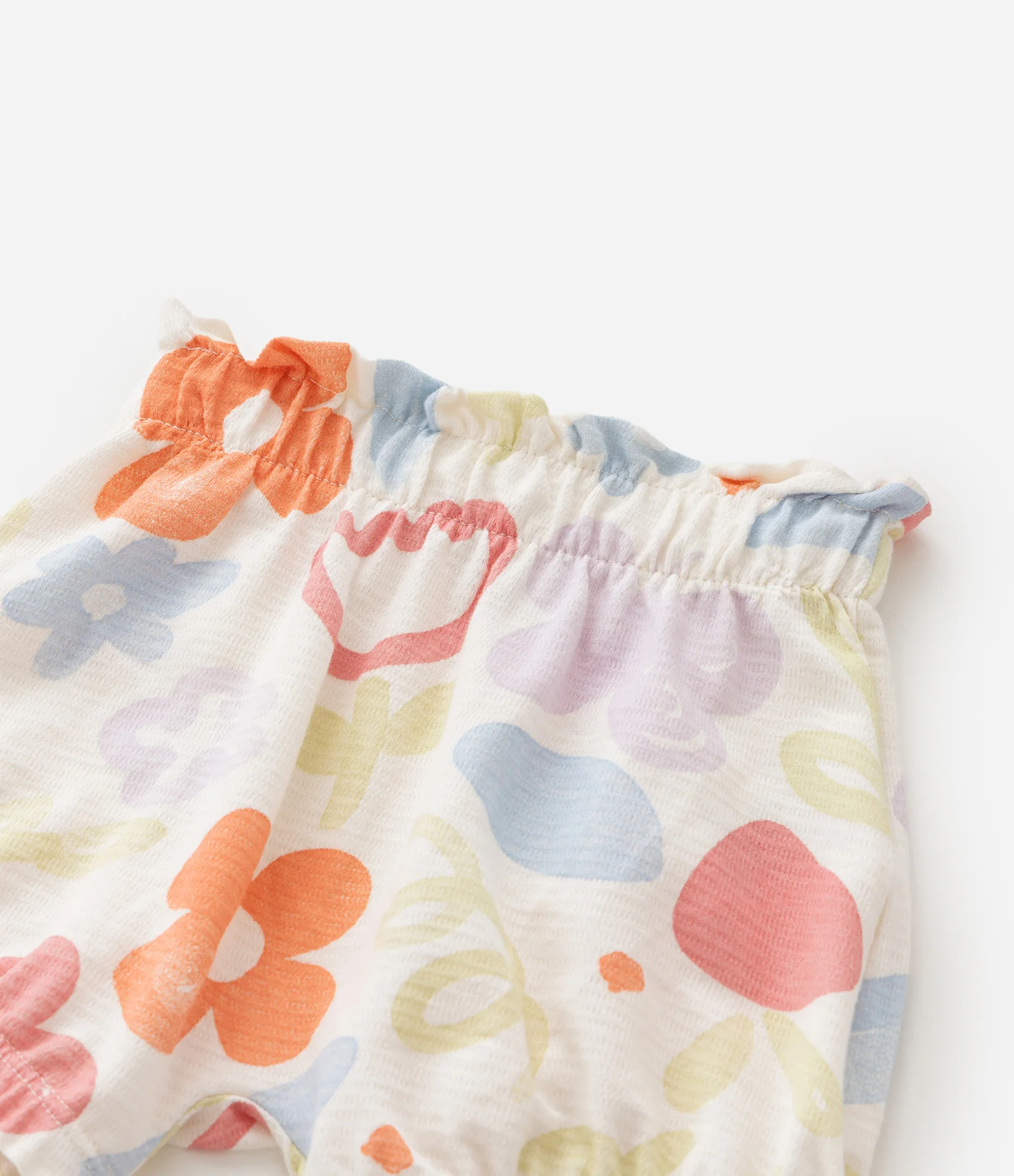 Conjunto Infantil com Estampa Floral - Tam 0 a 18 Meses Rosa 7