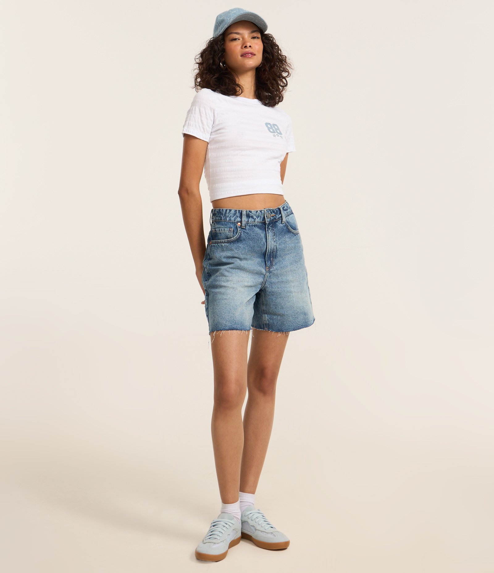 Camiseta New T-shirt com Estampa College Branco 2