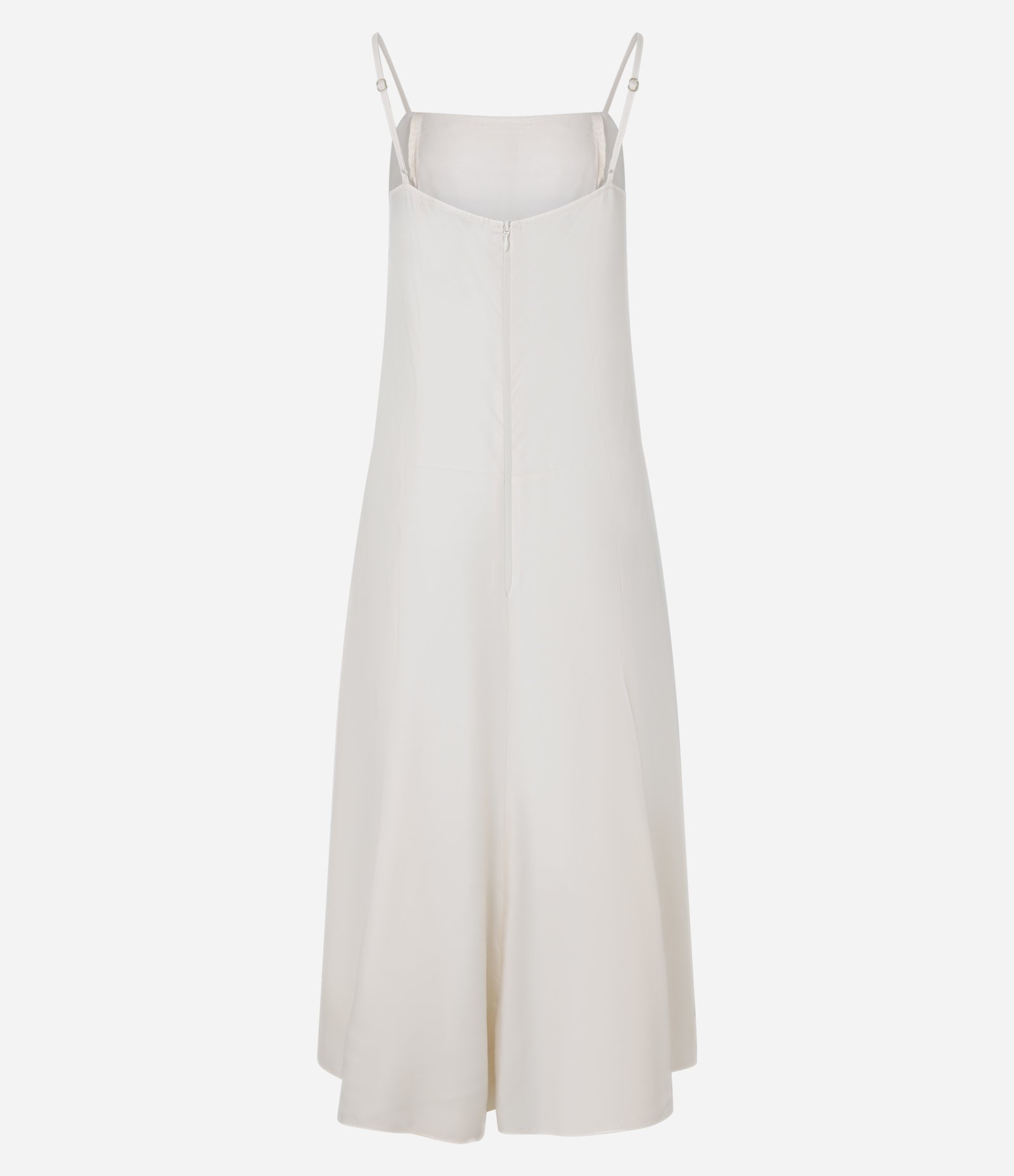 Vestido New Midi em Sarja com Alça Rabo de Rato Rosa Claro 5