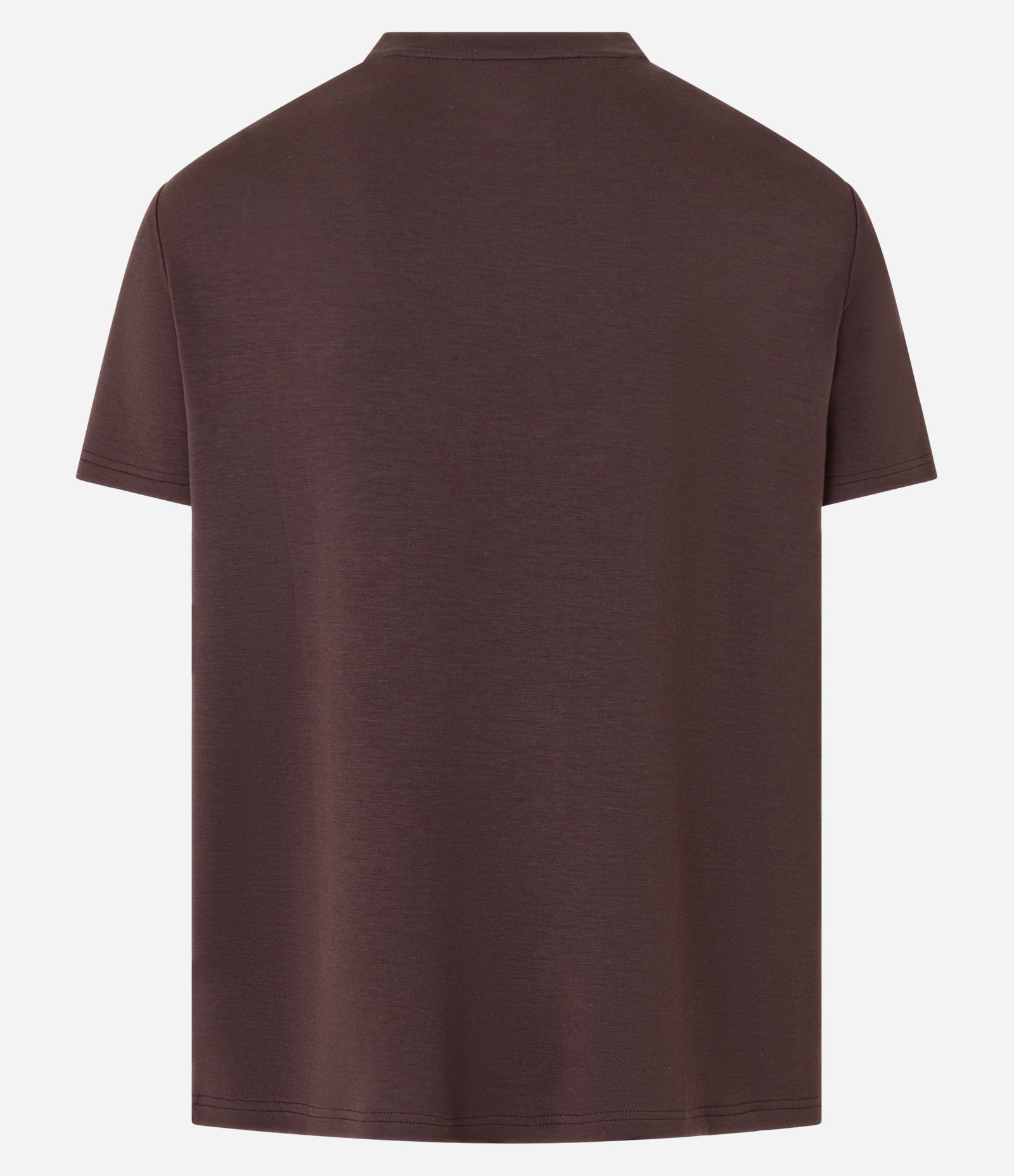 Camiseta Esportiva com Toque Macio com Modal e Estampa Localizada Marrom 7