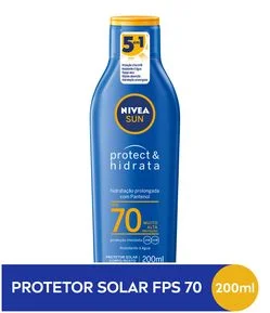 Protetor Solar Corporal Protect e Hidrata FPS 70 Nivea Sun