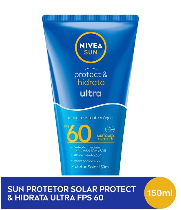 Protetor Solar Corporal Protect e Hidrata Ultra FPS 60 Nivea Sun